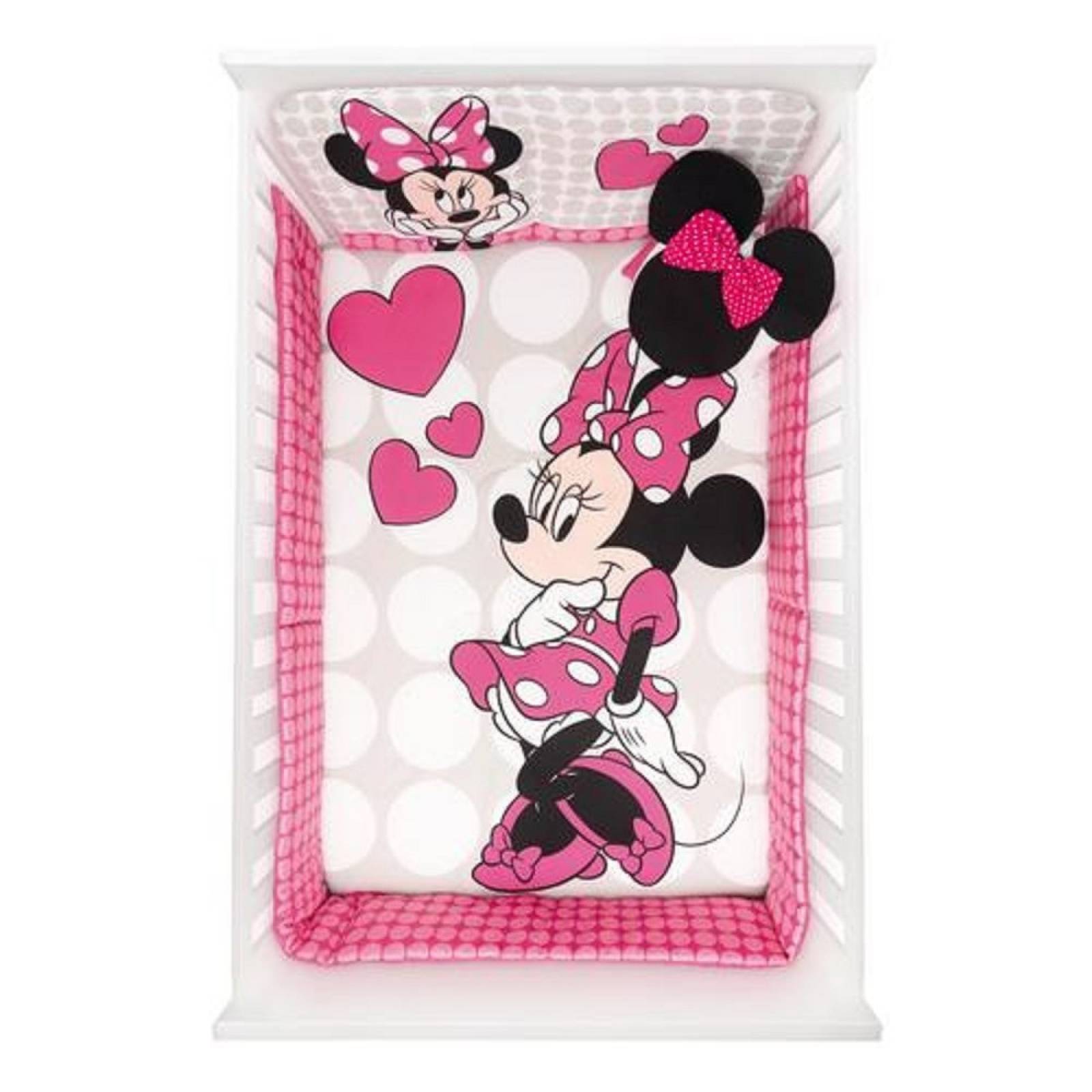 Set Edredón Minnie Mouse Poliéster Talla CCC Chiqui Mundo