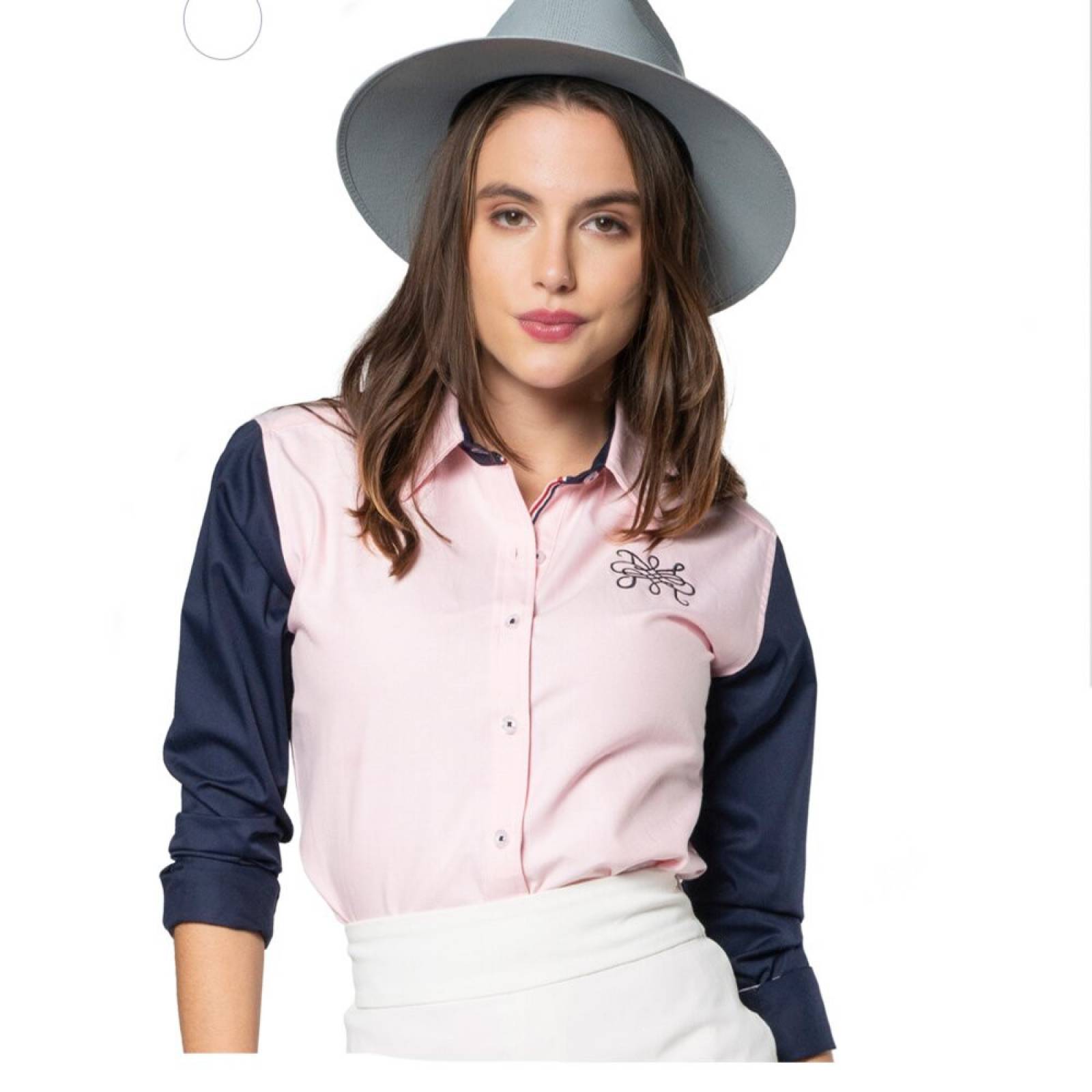 Camisa Mujer Zaita Algodón Manga Larga Slim Fit Muletta