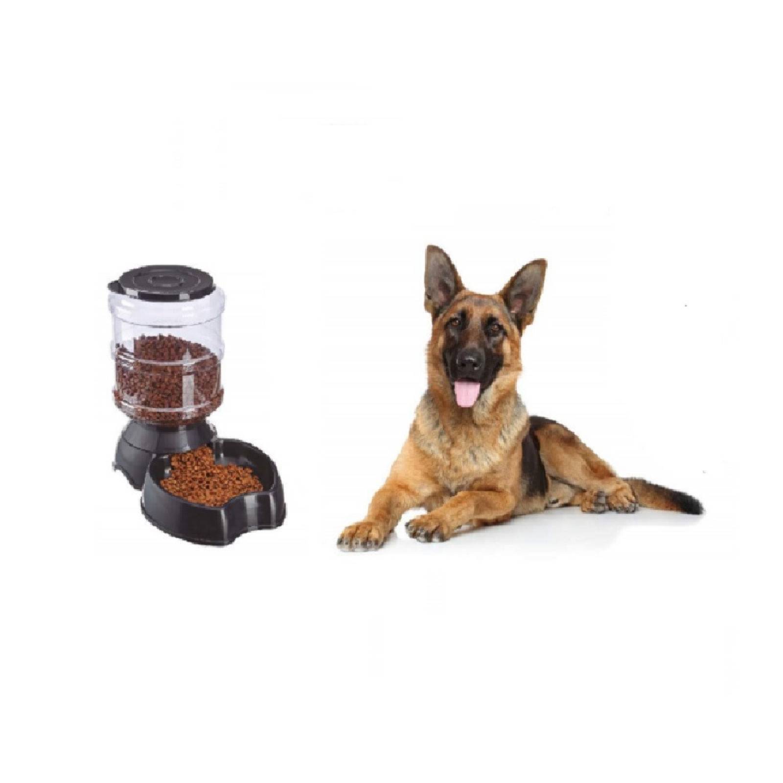 Dispensador Alimento Perro Gato Croqueta Mascota 2.3kg Sunny