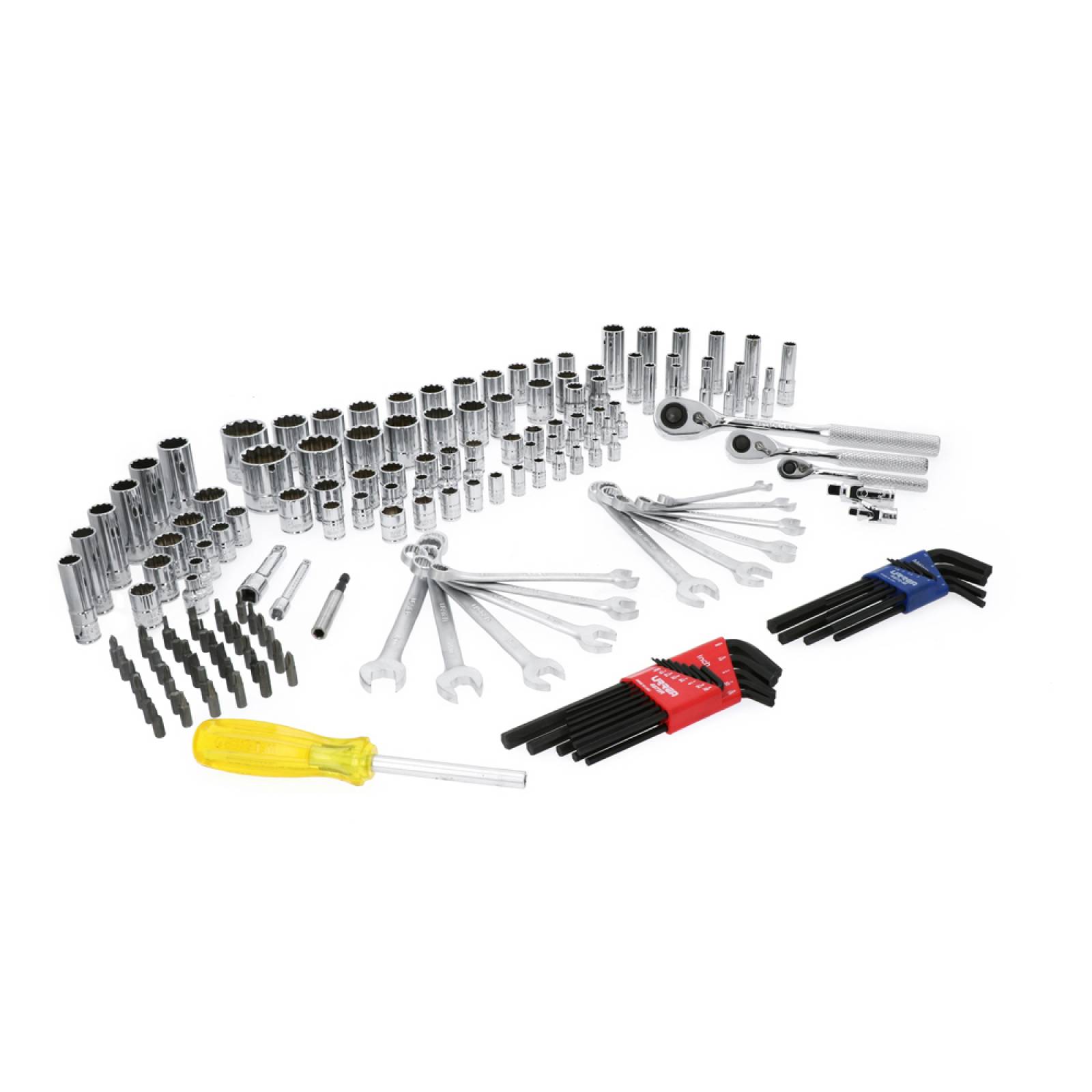 Juego 170 Dados Accesorios Combinados Herramientas Urrea