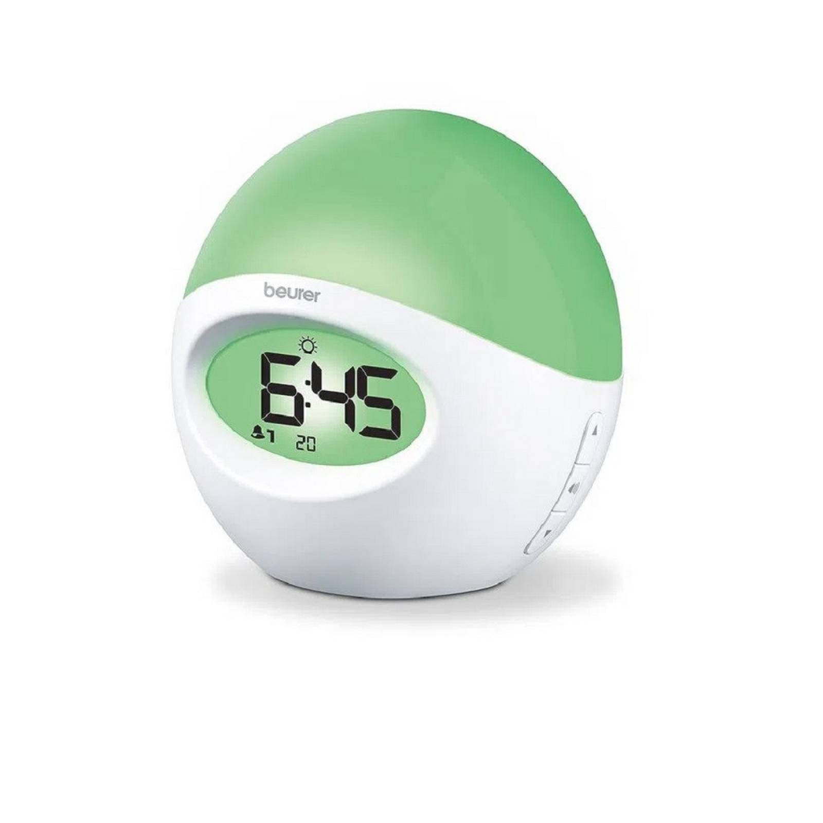 Luz Despertador 10 Presintonías Radio Luz Color LCD Beurer.