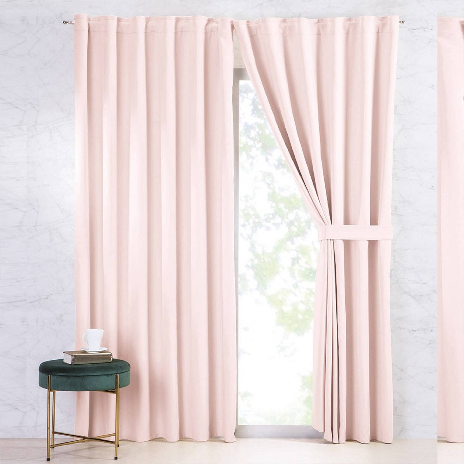 Cortina Decorativa Sayulita Estándar Sala Poliéster Concord