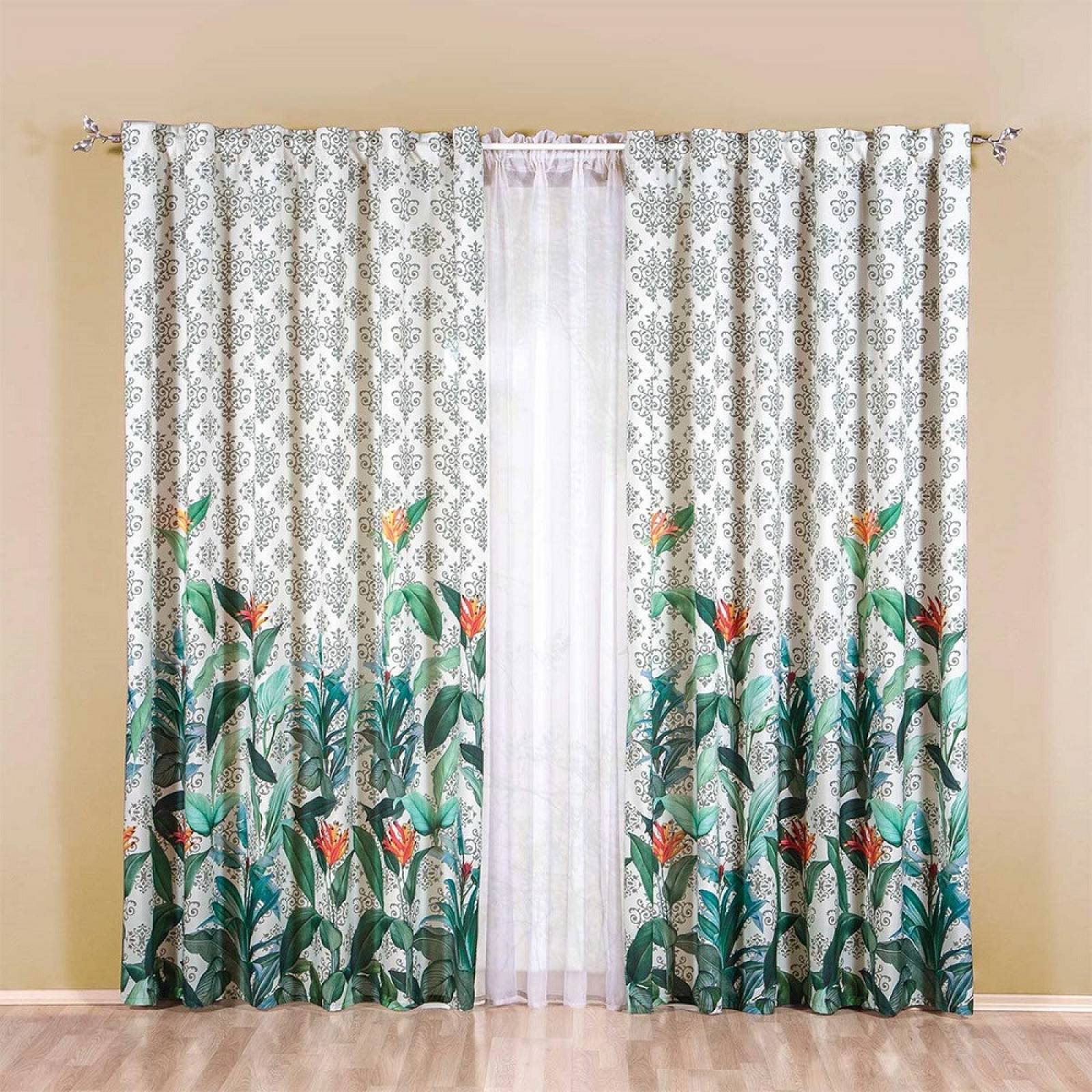 Cortina Decorativa Hannia Estándar Poliéster Concord