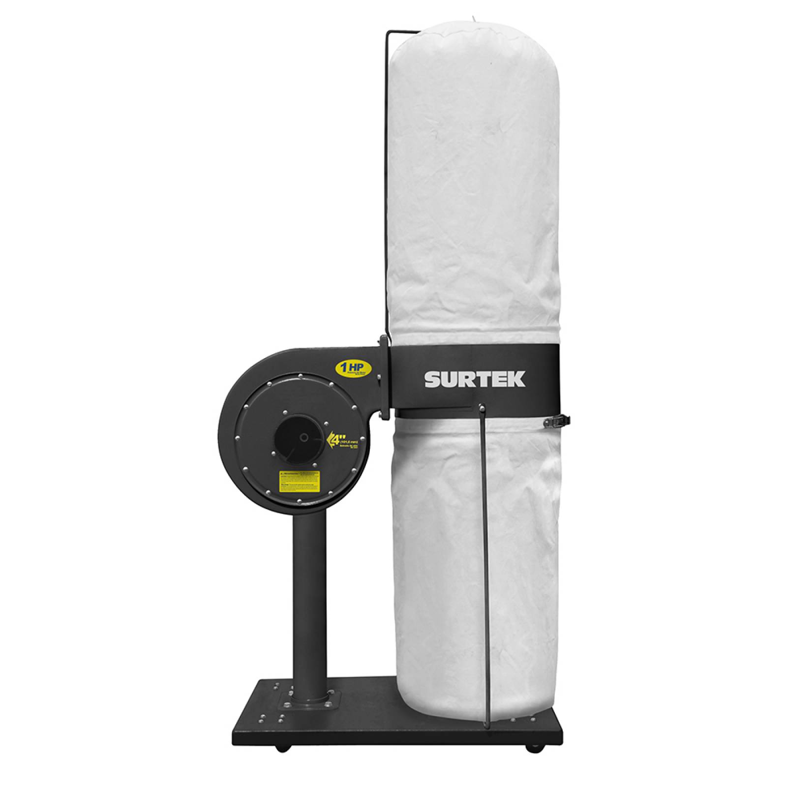 Colector Polvo 1HP 1 Entrada Motor Alta Resistencia Surtek