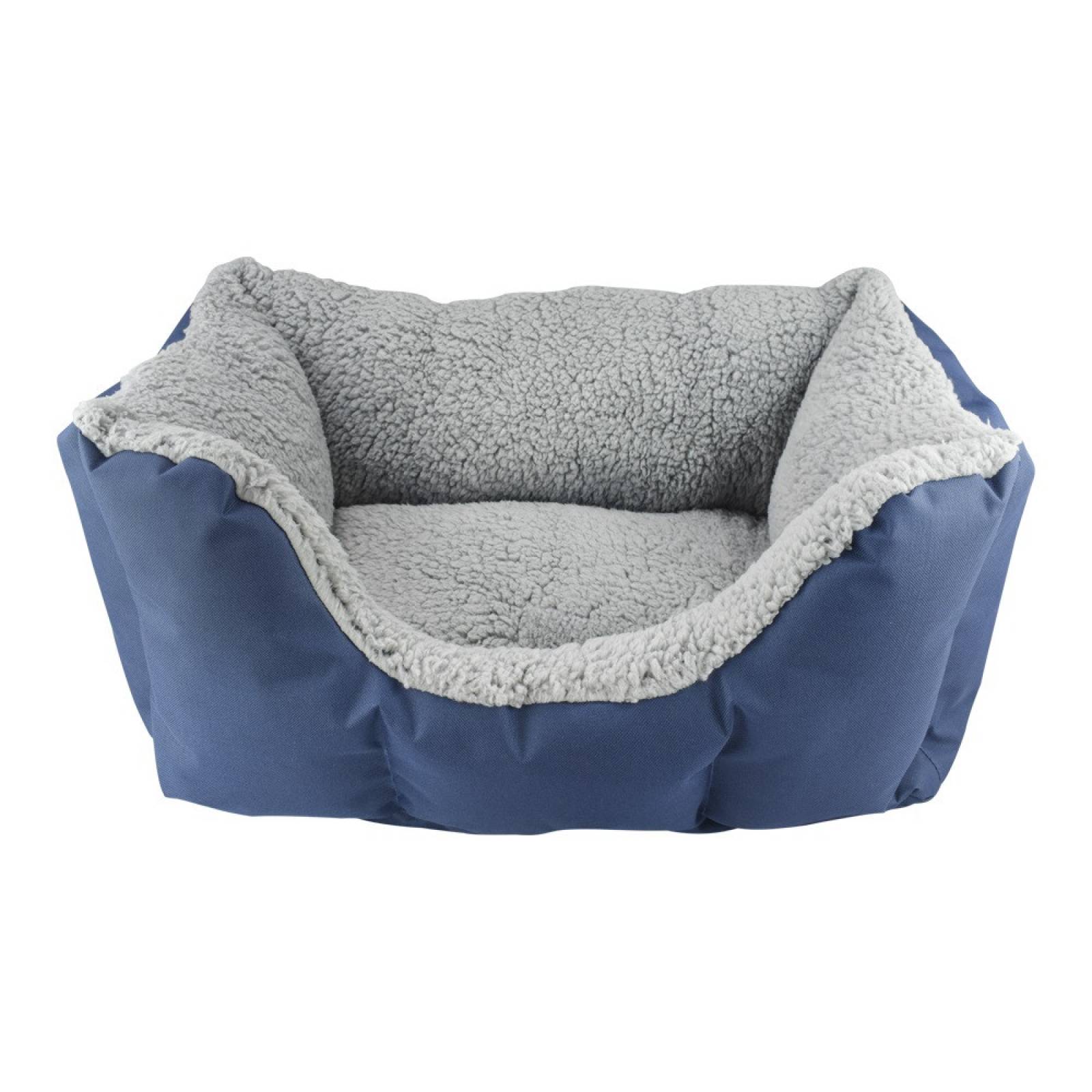 Cama Babe Perros Gris Suave Resistente Perro Fancy Pets