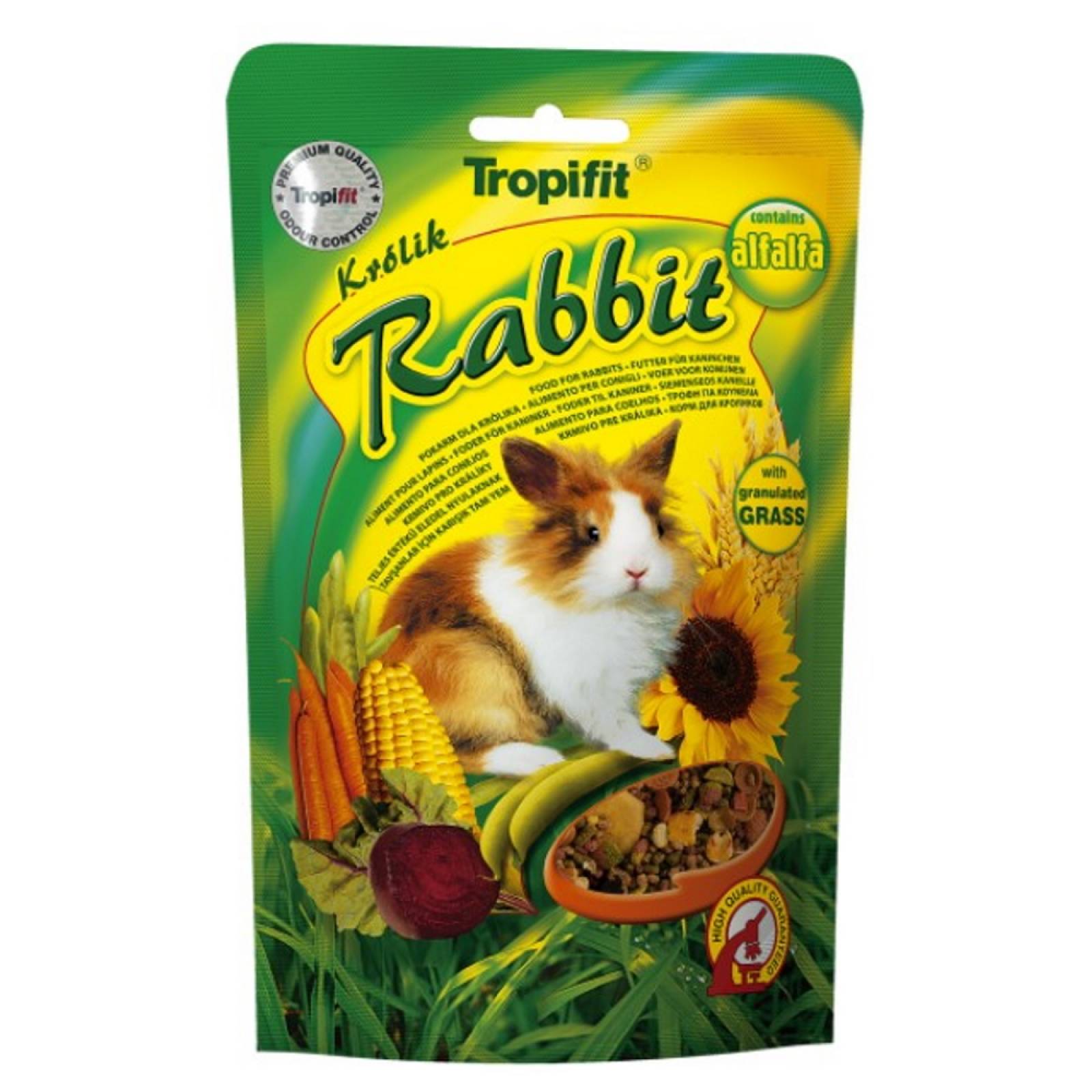 Alimento Premium Alfalfa/ Granos P/Conejo 500g Sunny
