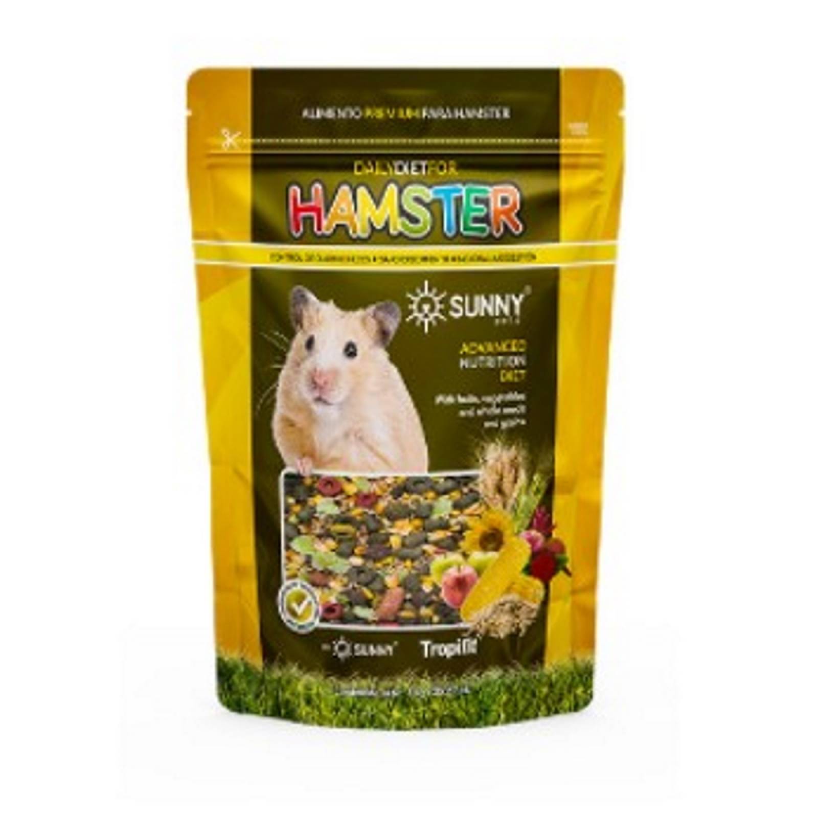 Alimento By Tropifit P/Hamster 500g Importado Sunny