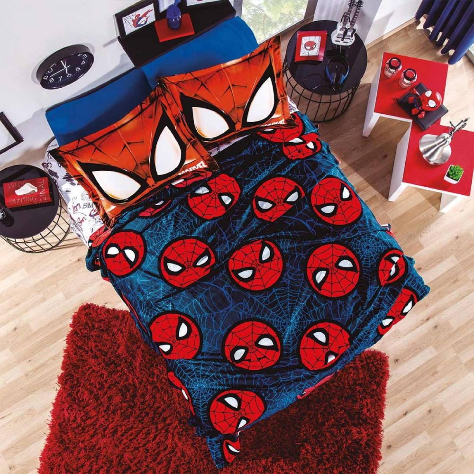 Cobertor Ultrasuave Spiderman Sense Individual Concord