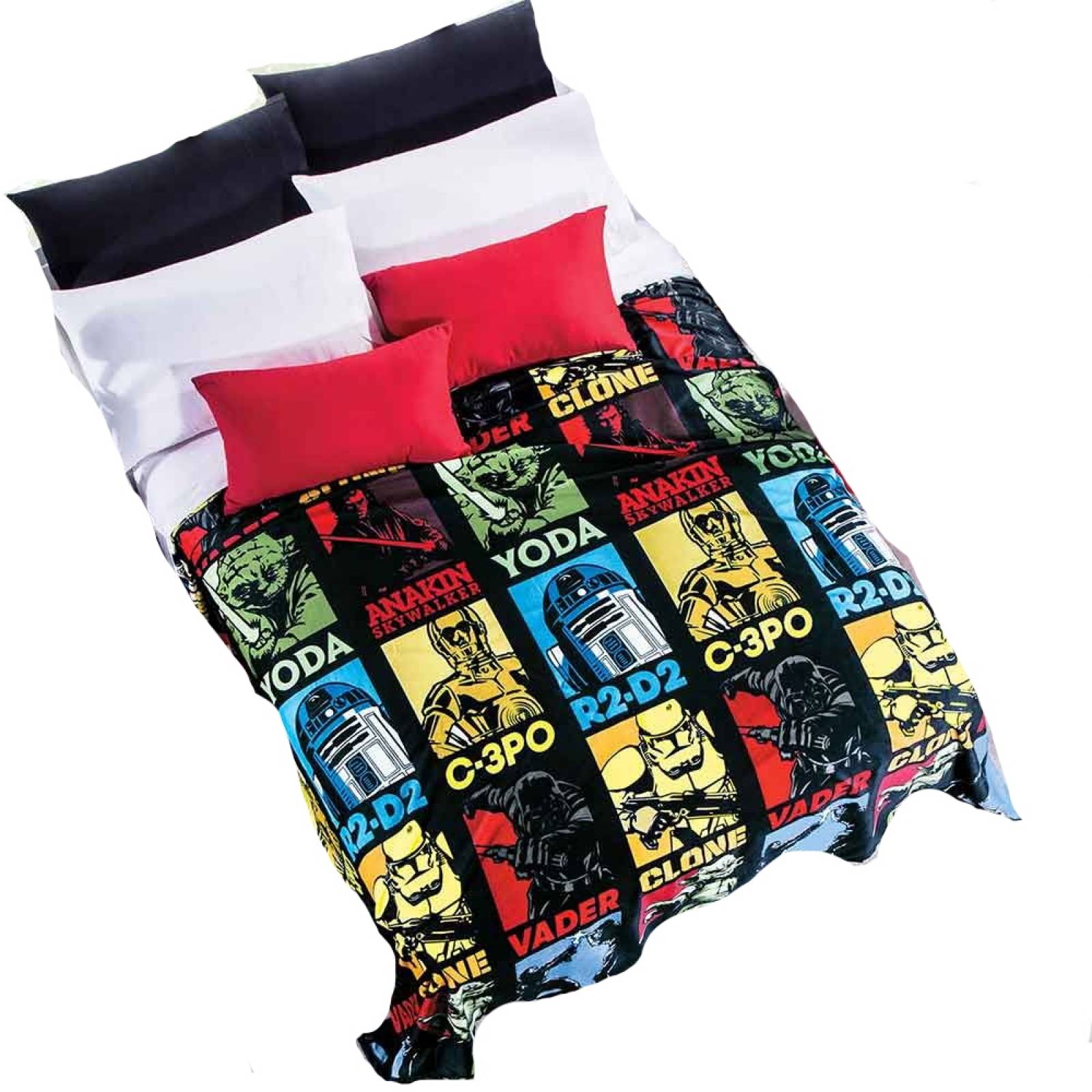 Cobertor Ultrasuave Star Wars Matrimonial Poliéster Concord