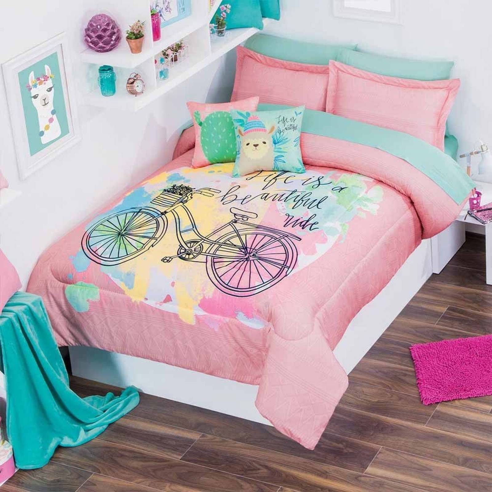 Edredón Individual Lavable Microfibra C/Fundas Joy Concord