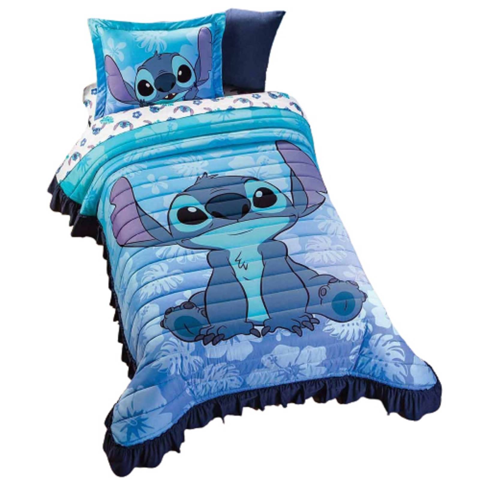 Stitch Cama Microfibra Lilo & Stitch-100% Suave Microfibra Juego De Sábanas  3 Piezas para Juego De Ropa De Cama Funda Edredon Lilo & Stitch  Double（200x200cm） : : Hogar y cocina