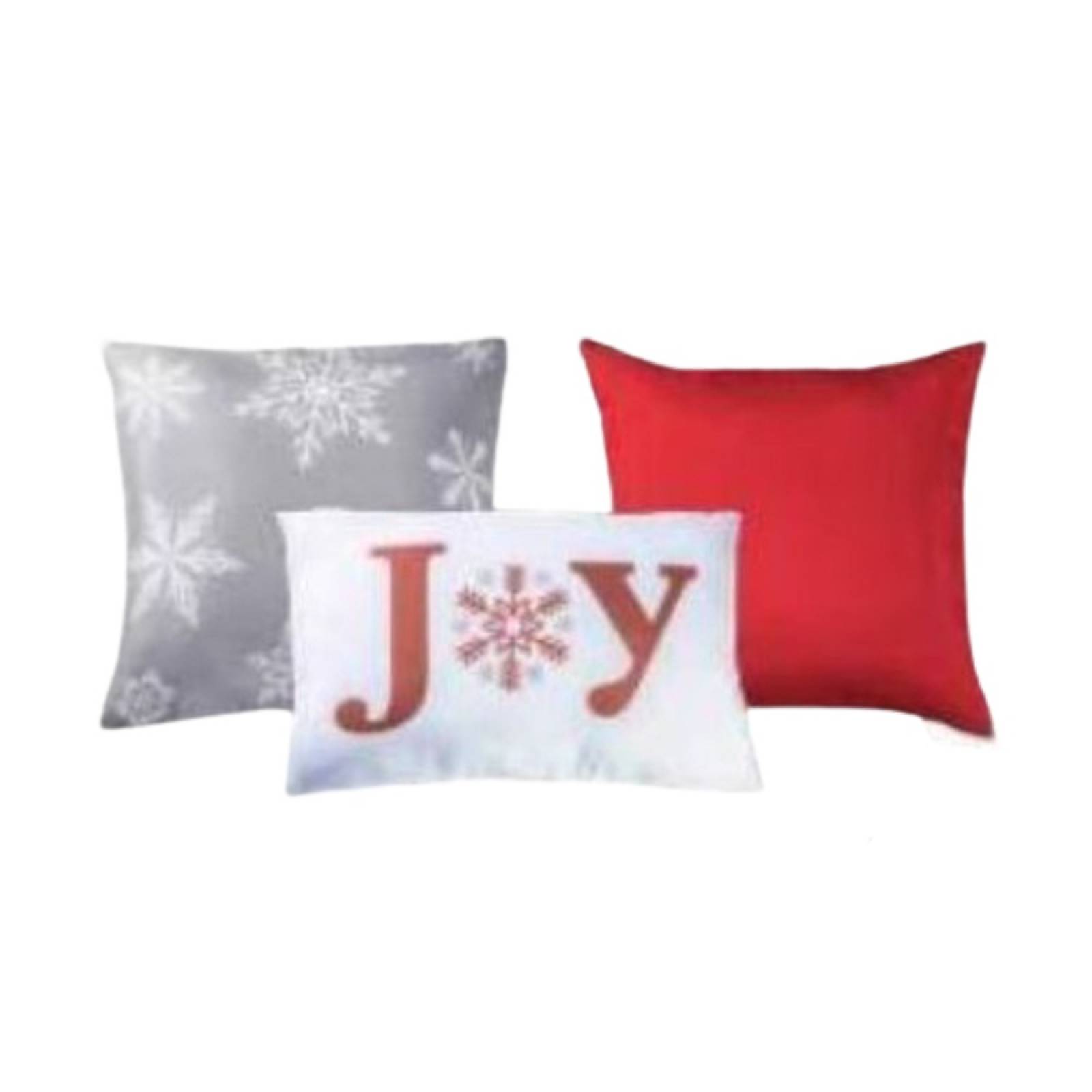 Set Cojines Decorativos Snow Estándar Poliéster Concord
