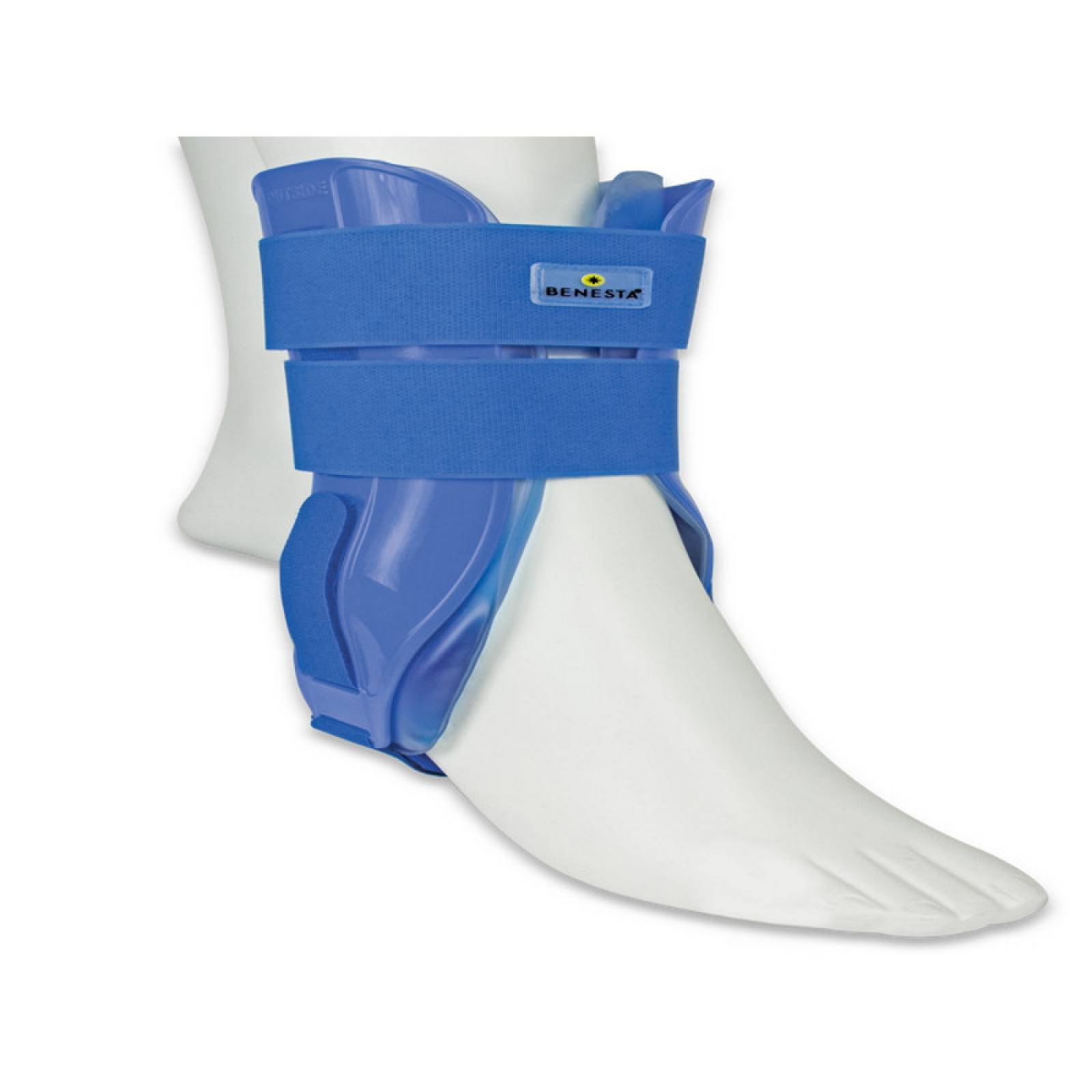 Férula Gel Para Tobillo Unitalla Azul Rehabilitación Benesta