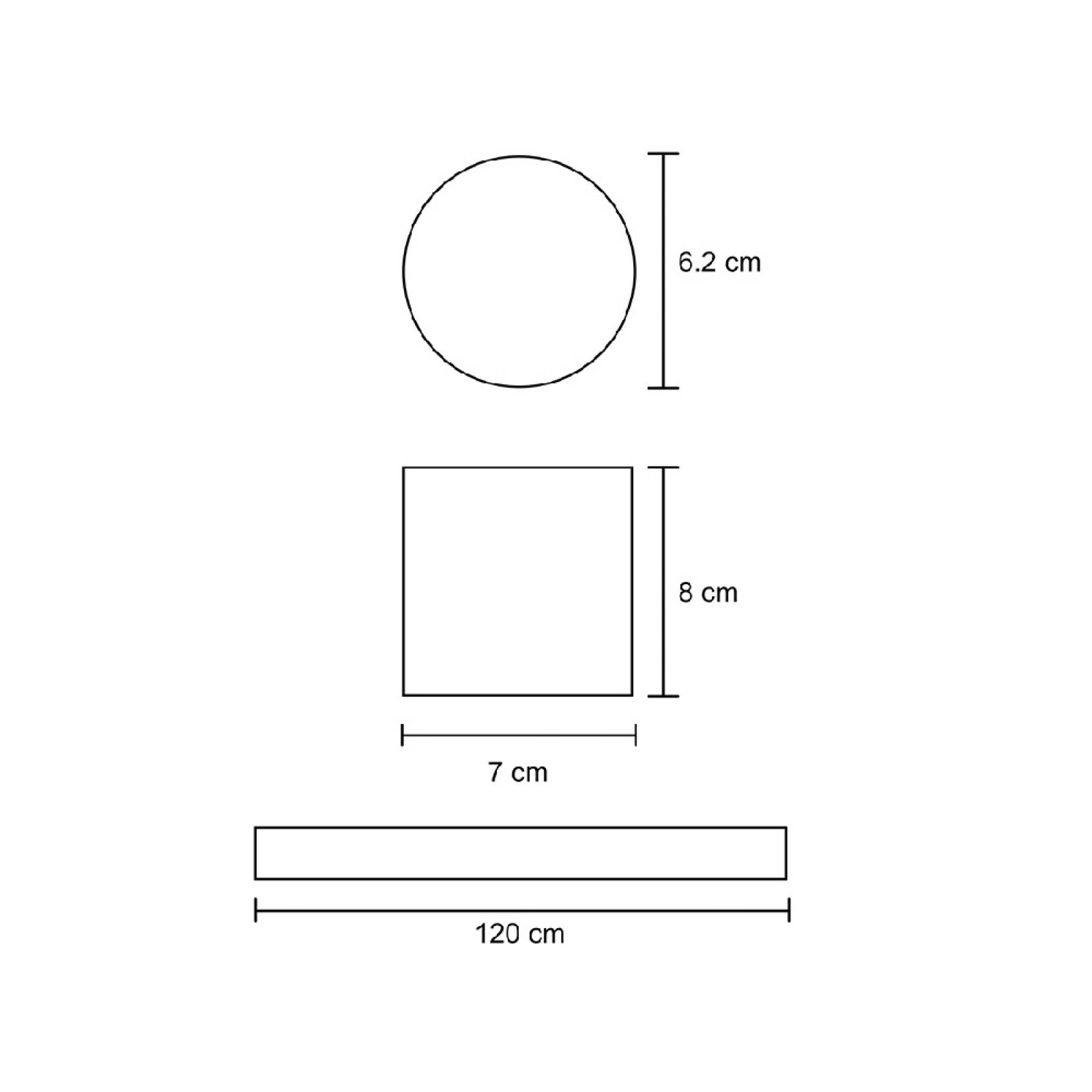 Luminario Colgante LED Integrado Base Metálica Negro Maxxi.