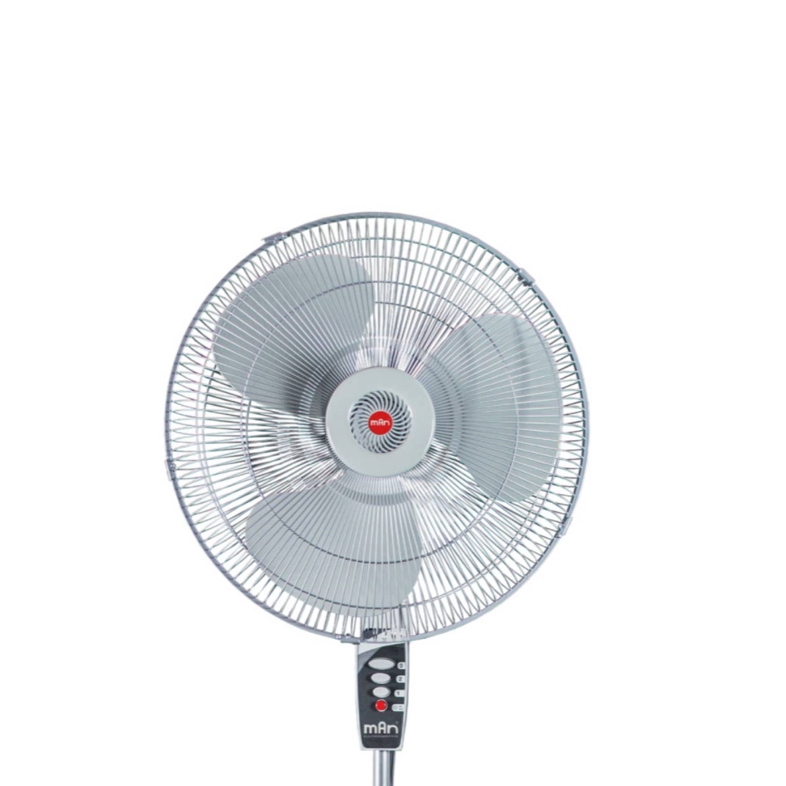 Ventilador Pedestal 18Pulg VPG-0018 3 Velocidades Gris Man