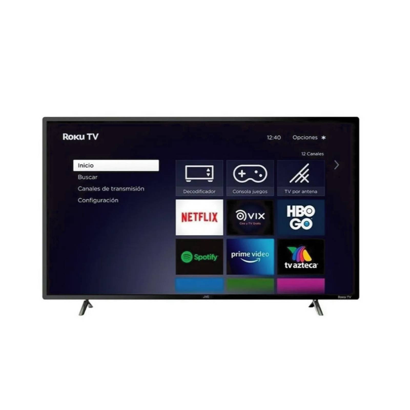 Pantalla 50Pulg SmartTV Ultra HD 4K LED Roku TV SI50UR JVC