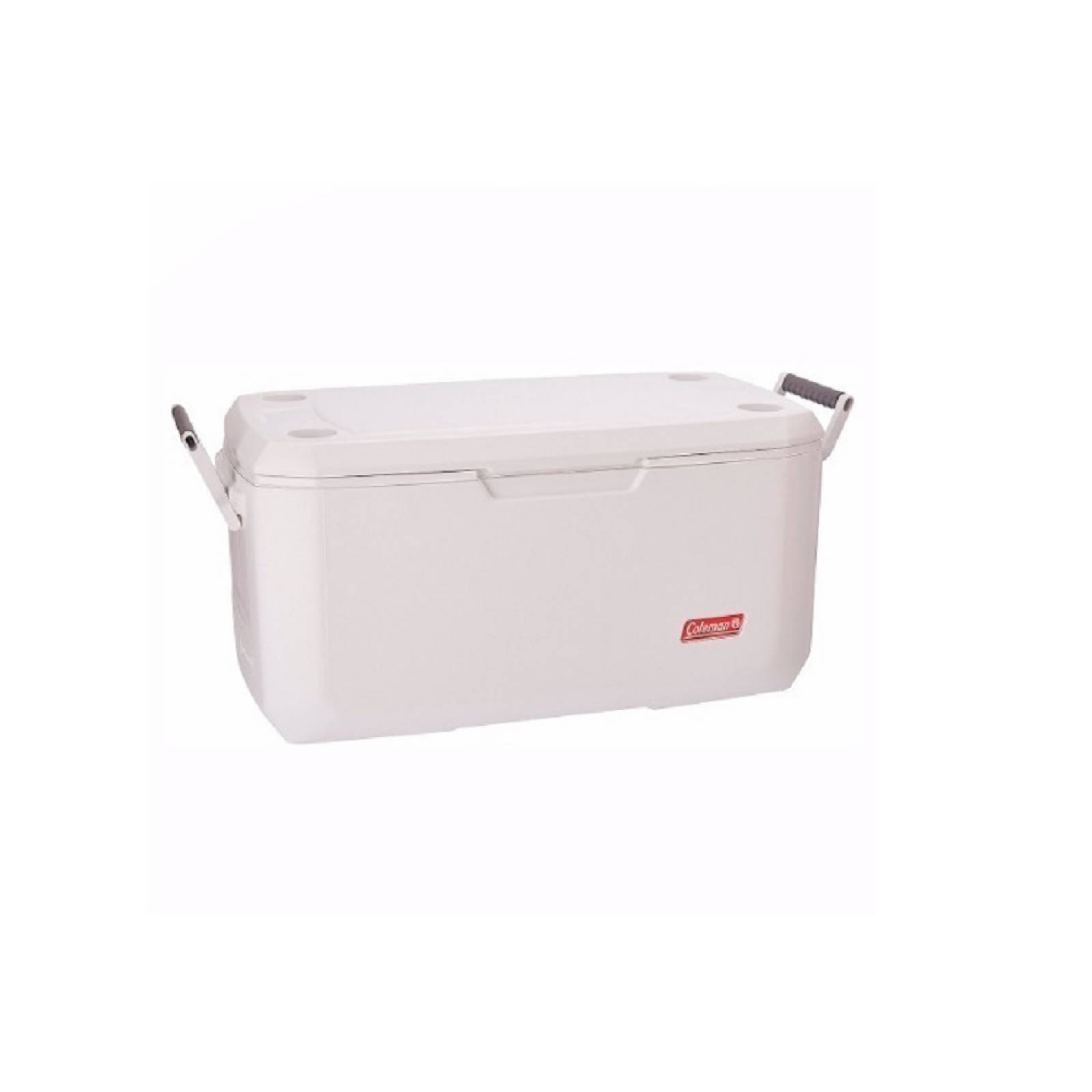 Hielera 120 Qt Blanca Marina Xtreme C/Portavasos Coleman.