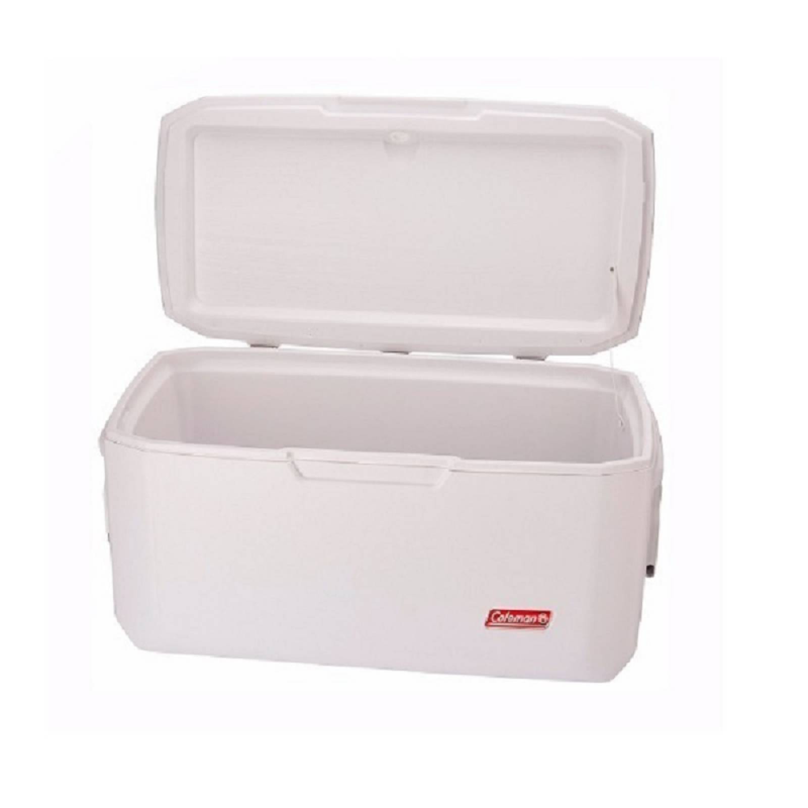 Hielera 120 Qt Blanca Marina Xtreme C/Portavasos Coleman.