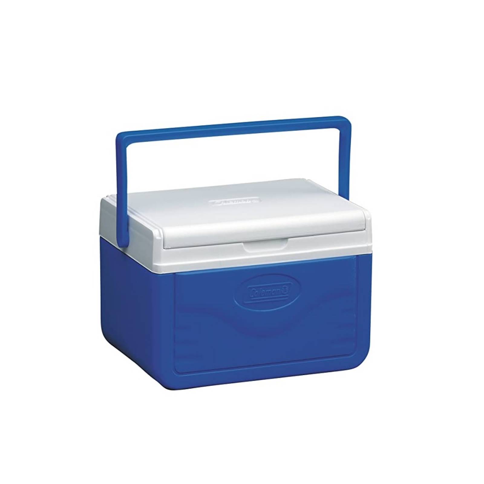 Hielera Portatil Mano 5QT Azul 4.7Lt Tapa Reversible Coleman