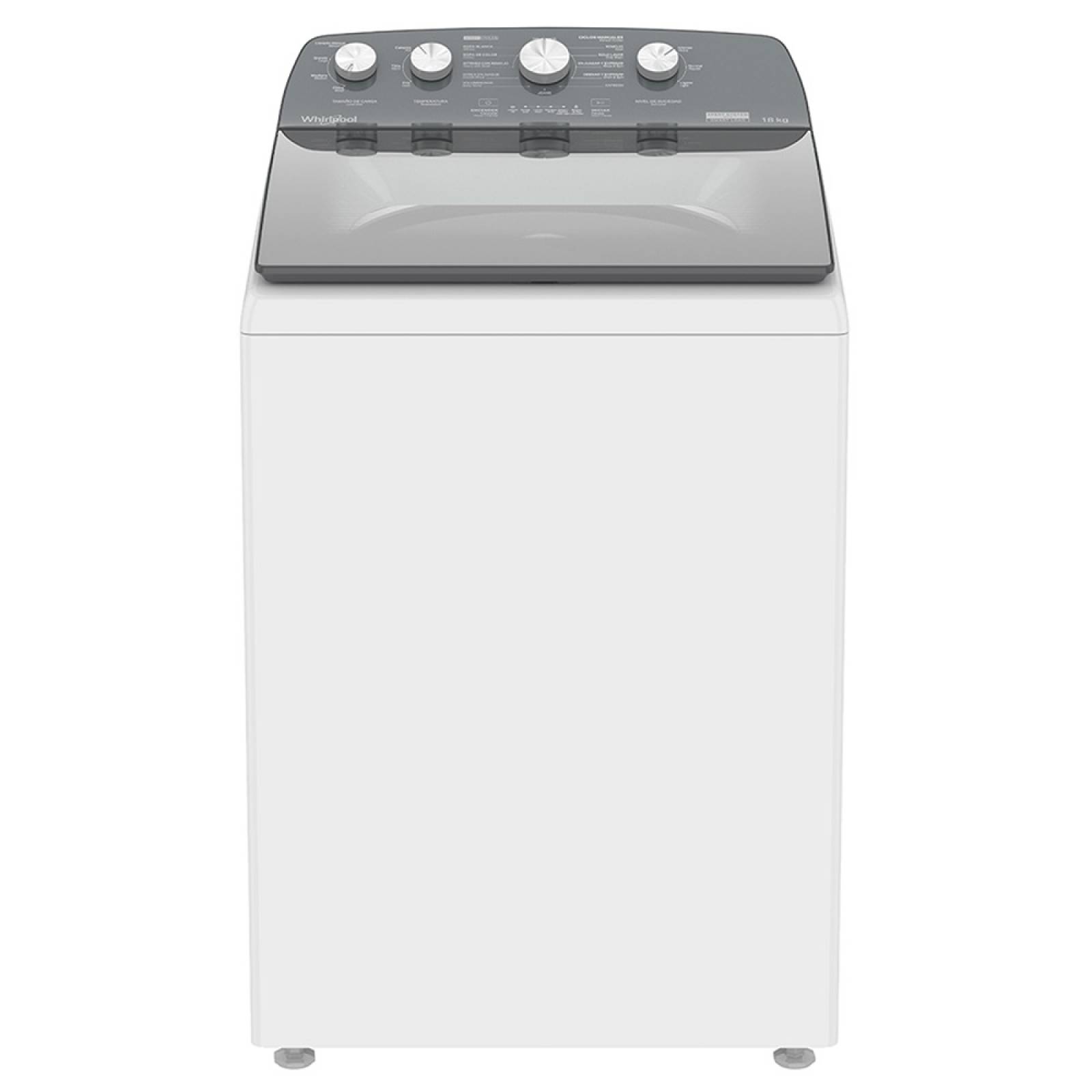 Lavadora Carga Superior 18kg Blanca 8MWTW1824WJM Whirlpool.