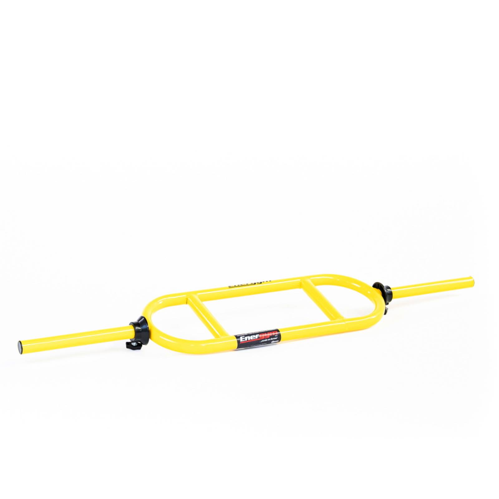 Set Barra Z Tríceps Gym Acero 30kg 6 Discos Amarillo Energym
