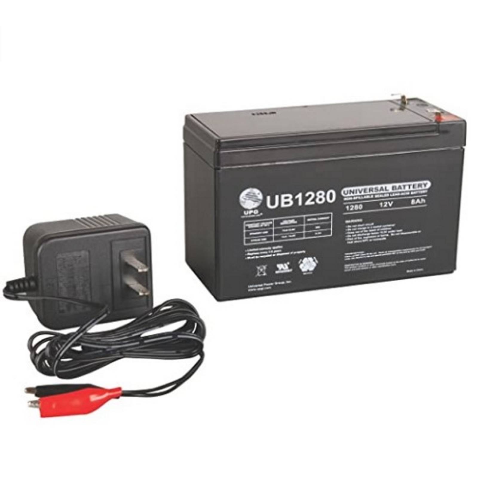 Bateria Recargable 12V Cargador 110V 8 Amperios Coleman