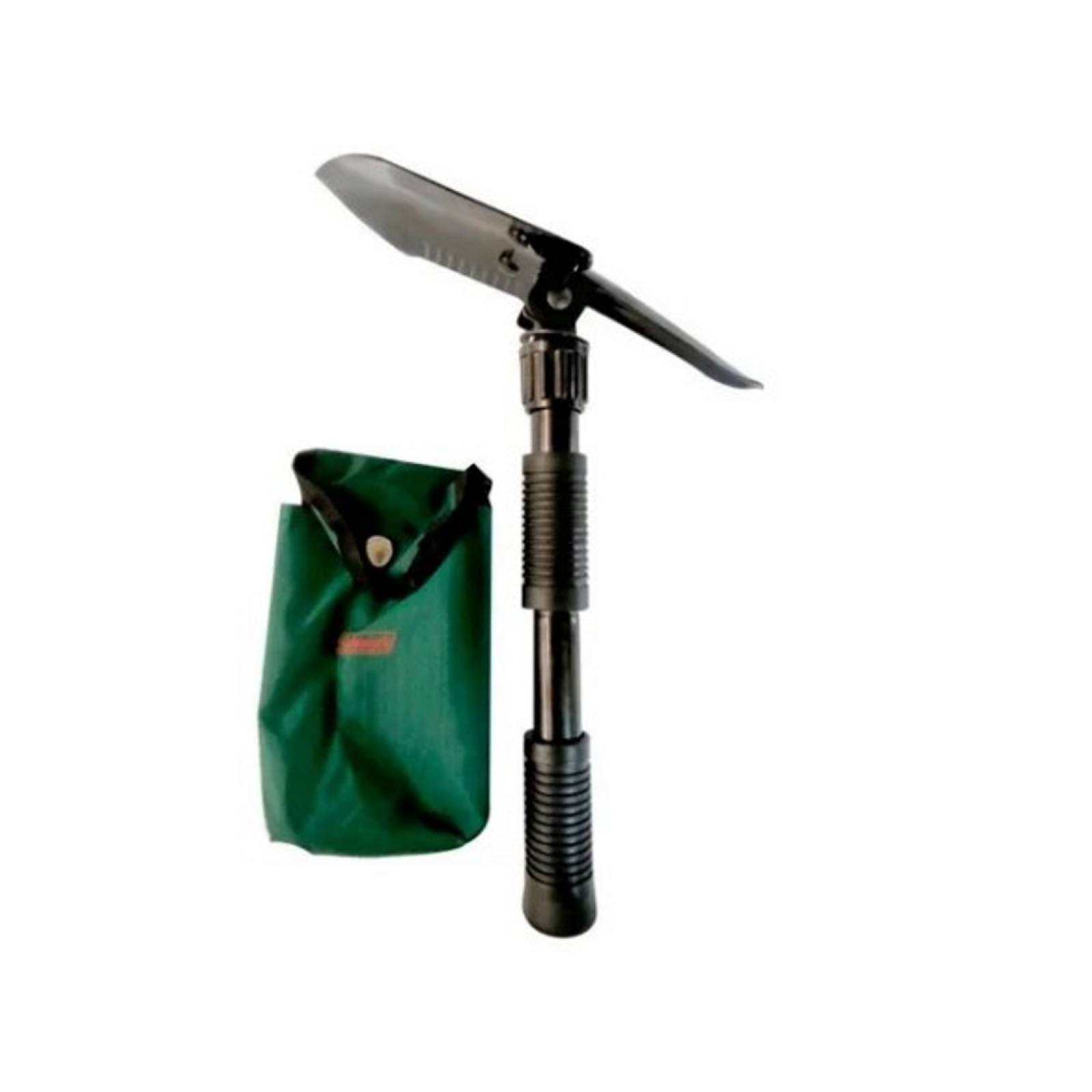 Pala Camping Acero Plegable C/Pico Incluye Funda Coleman