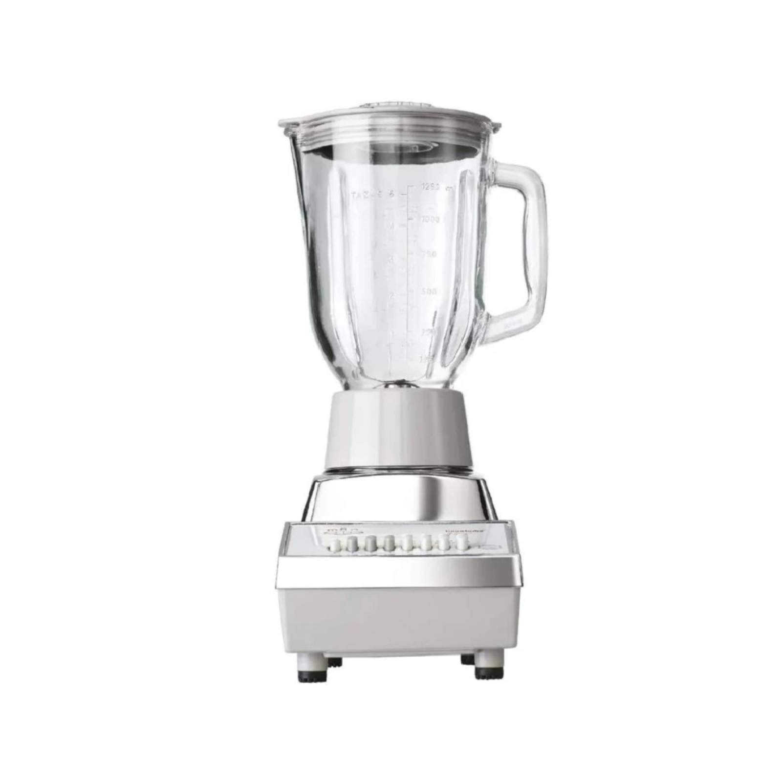 Licuadora Vidrio Termoresistente Blanca 9013/9090 Man.