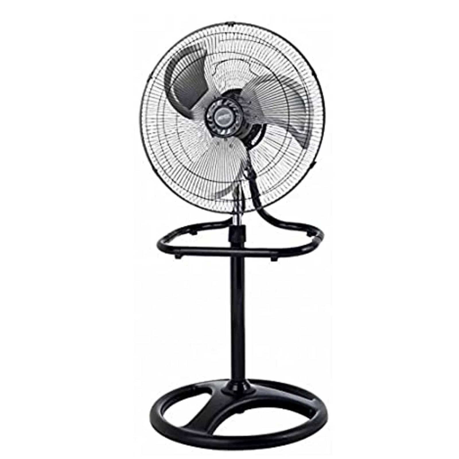 Ventilador Pedestal Industrial Negro 3315 2-1 18" Mytek.