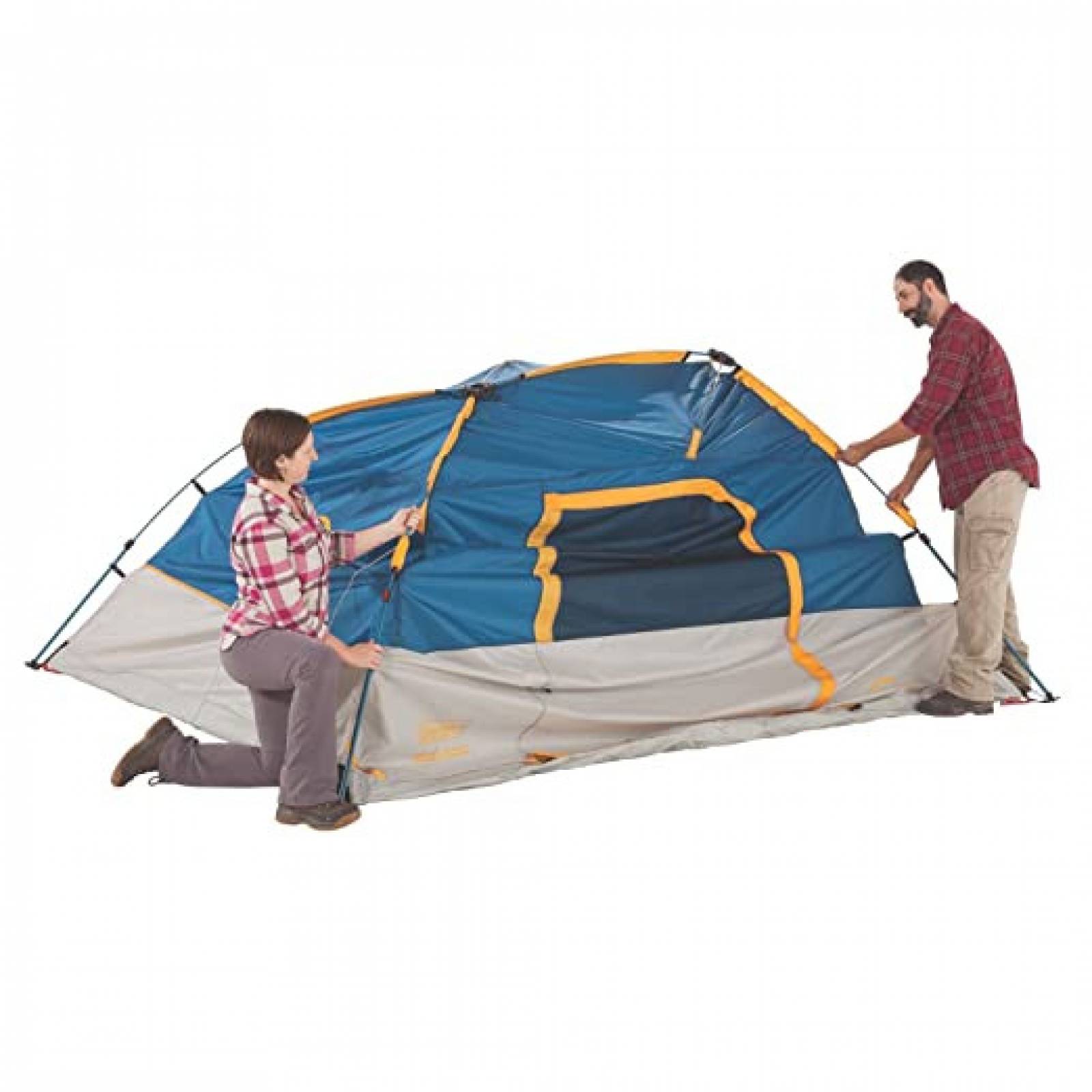 Casa Campaña Instantanea 6/Pers Sistema WeatherTec Coleman