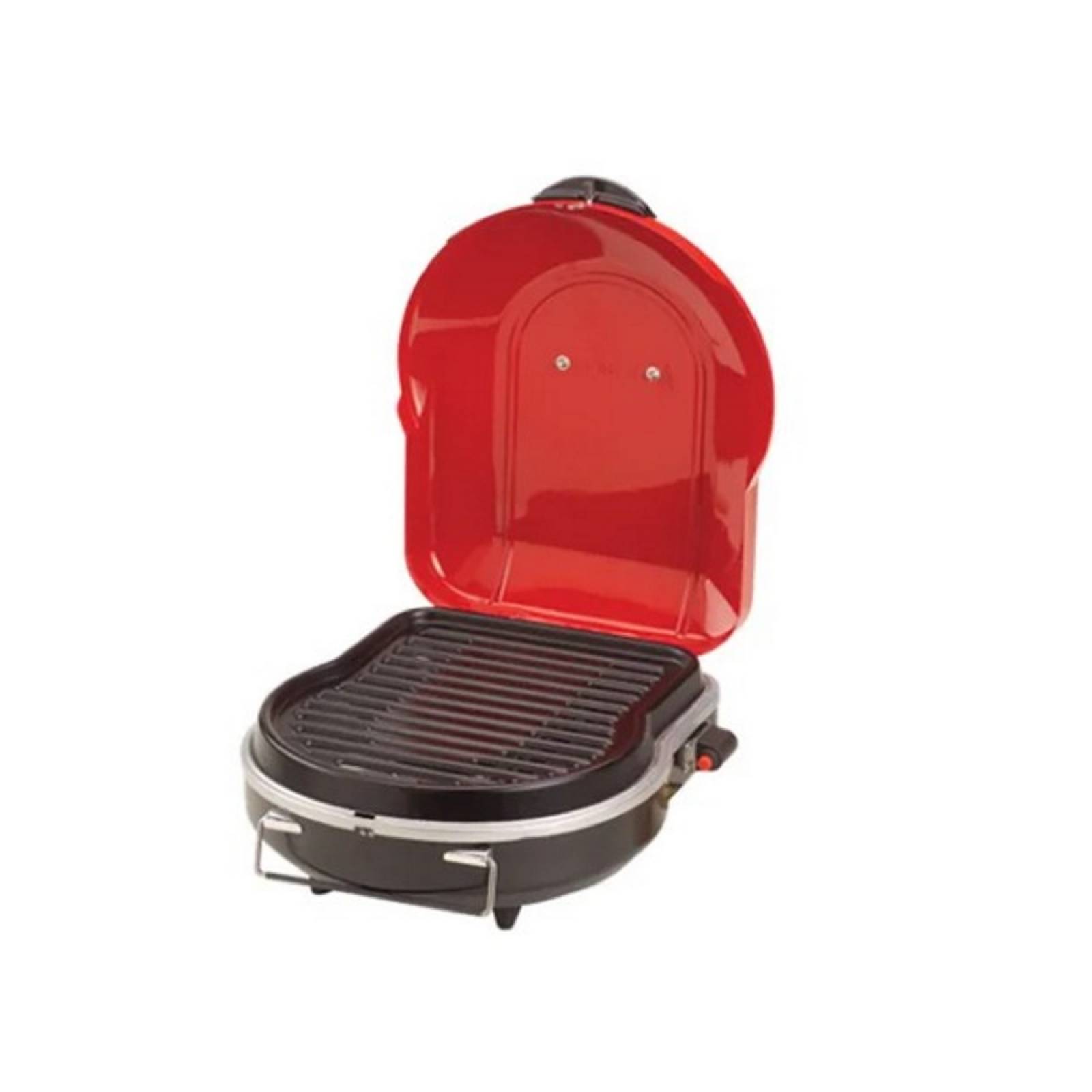 Asador Parrilla Plegable Bicolor Uso Facil Camping Coleman