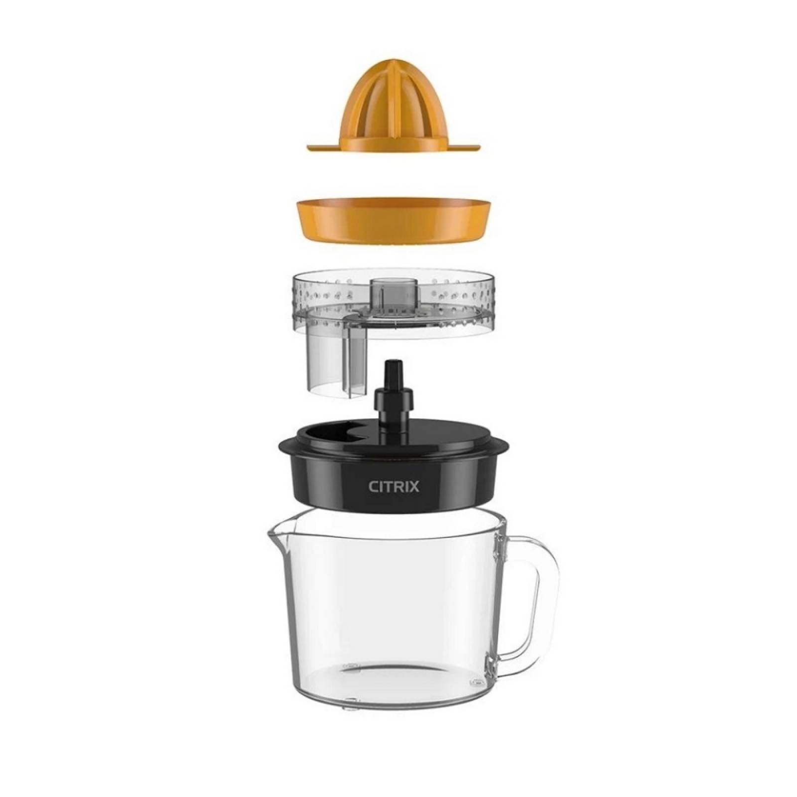 Exprimidor Cítricos Eléctrico 1L Negro/Naranja Citrix Taurus