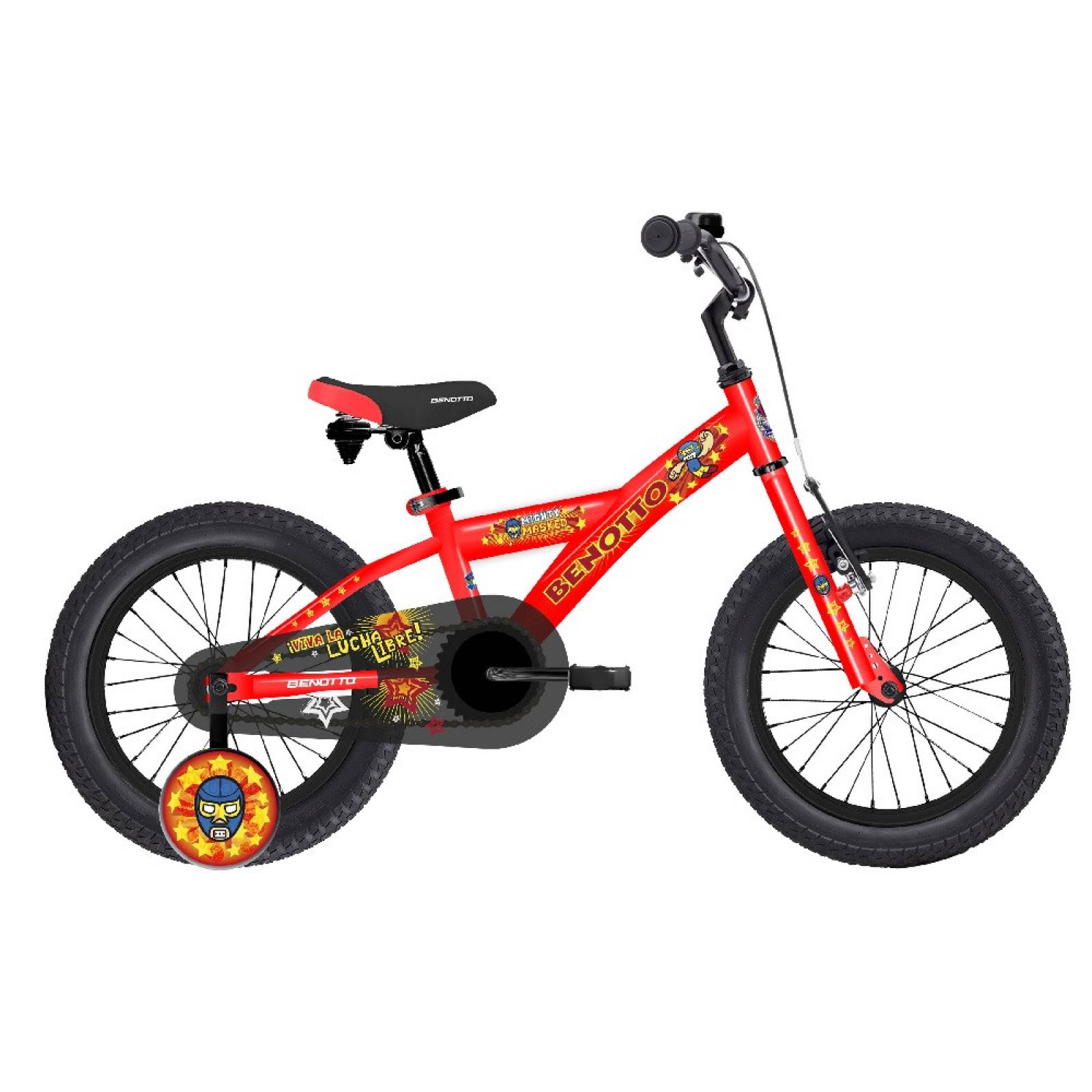 Bicicleta Cross Build My Bike R16 1V Rojo Benotto