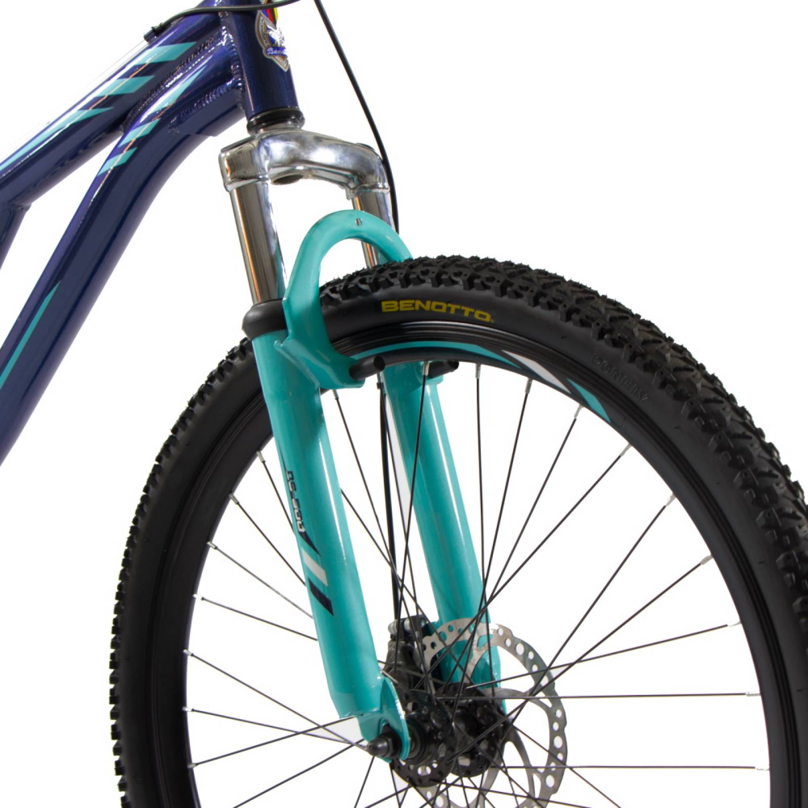 Bicicleta Montaña DS-500 R27.5 21V Azul Marino Aqua Benotto