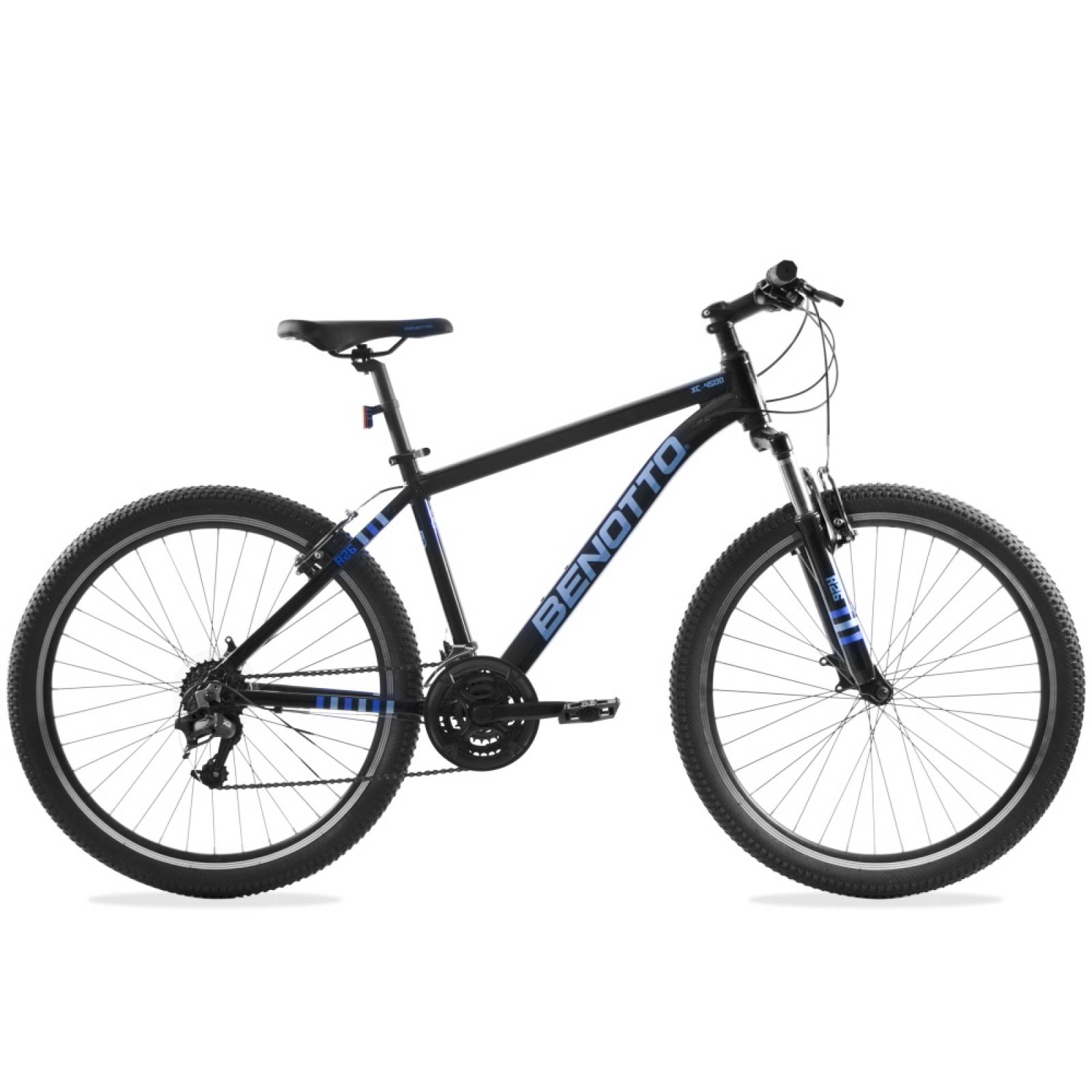 Bicicleta Montaña XC-4500 R26 21V Aluminio Negro Benotto