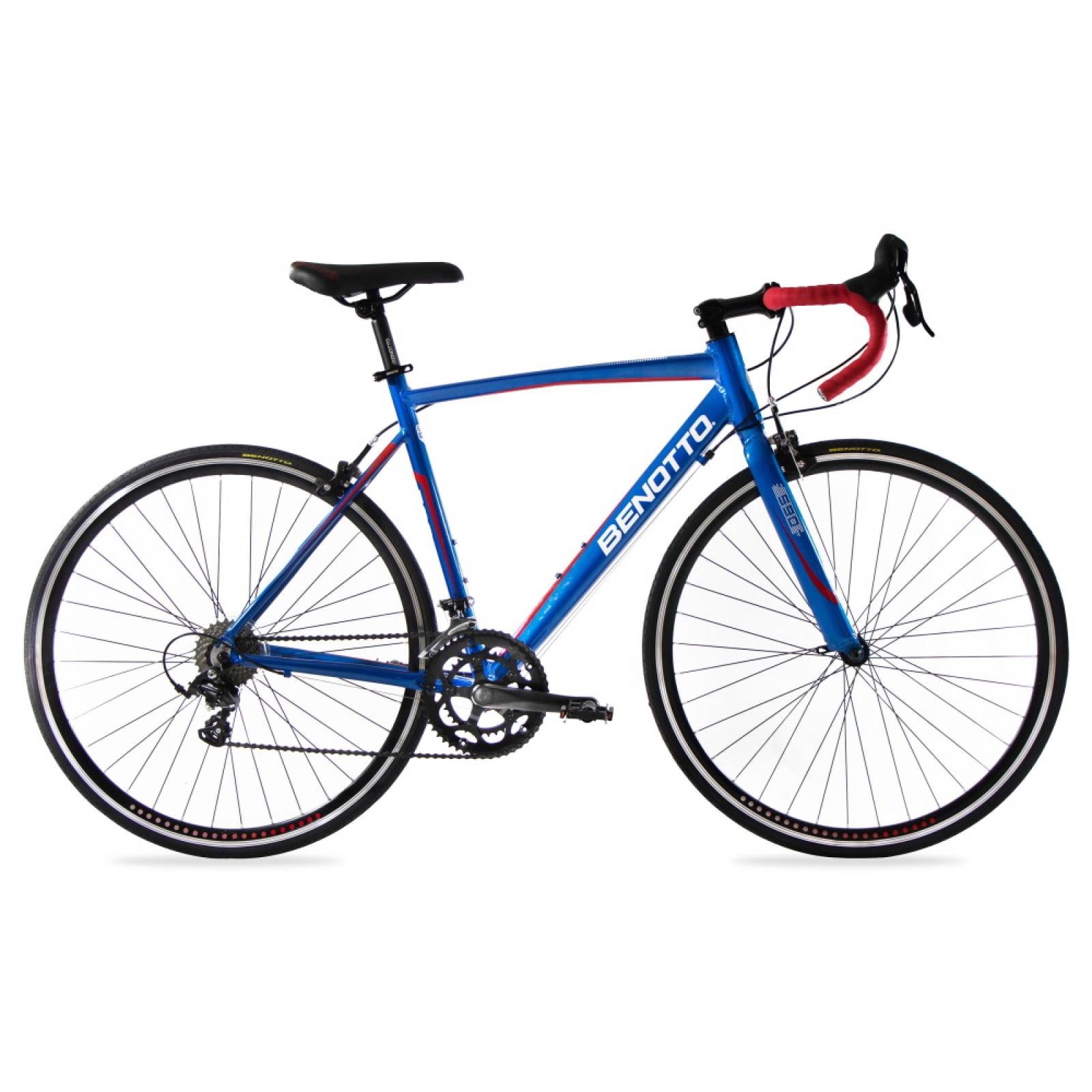 Bicicleta Ruta 590 R700 14V Aluminio Azul Metálico Benotto