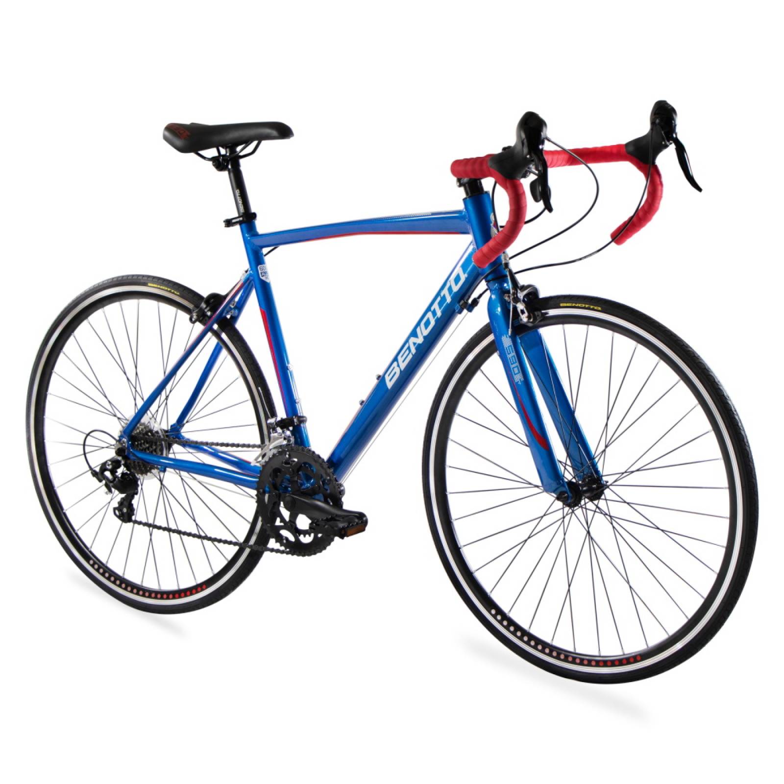 Bicicleta Ruta 590 R700 14V Aluminio Azul Metálico Benotto