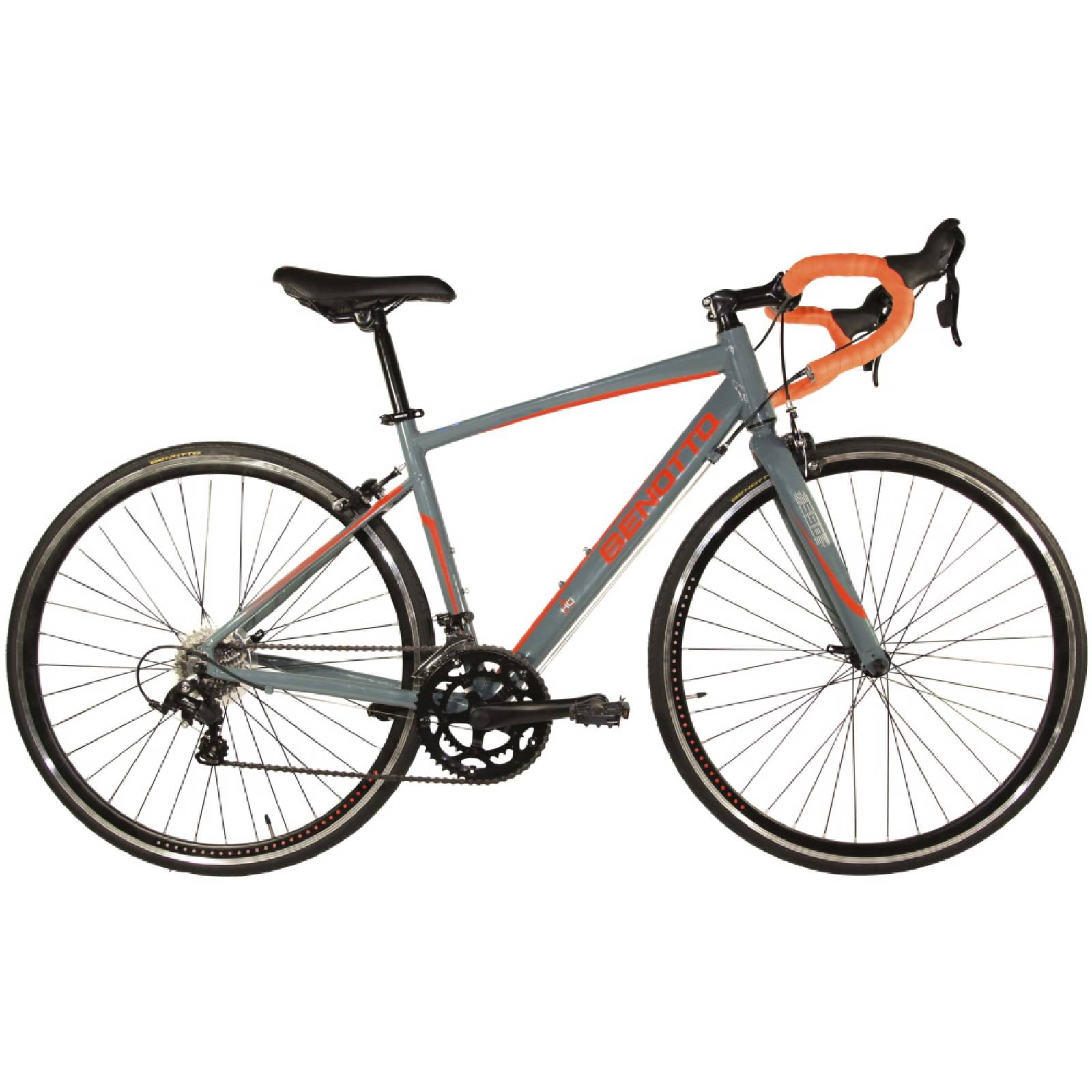 Bicicleta Ruta 590 R700 14V Duales Aluminio Gris Benotto