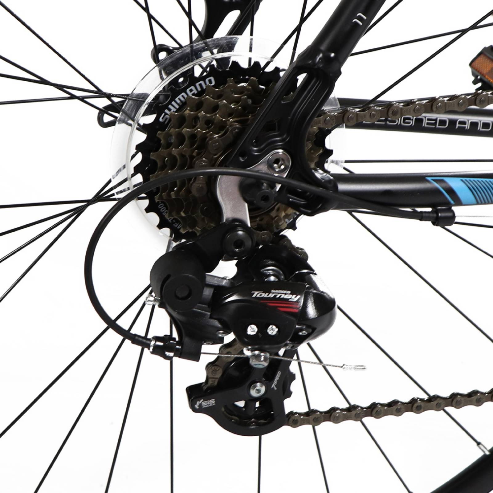 Bicicleta Ruta 850 R700 14V Talla 51 Negro Azul Benotto