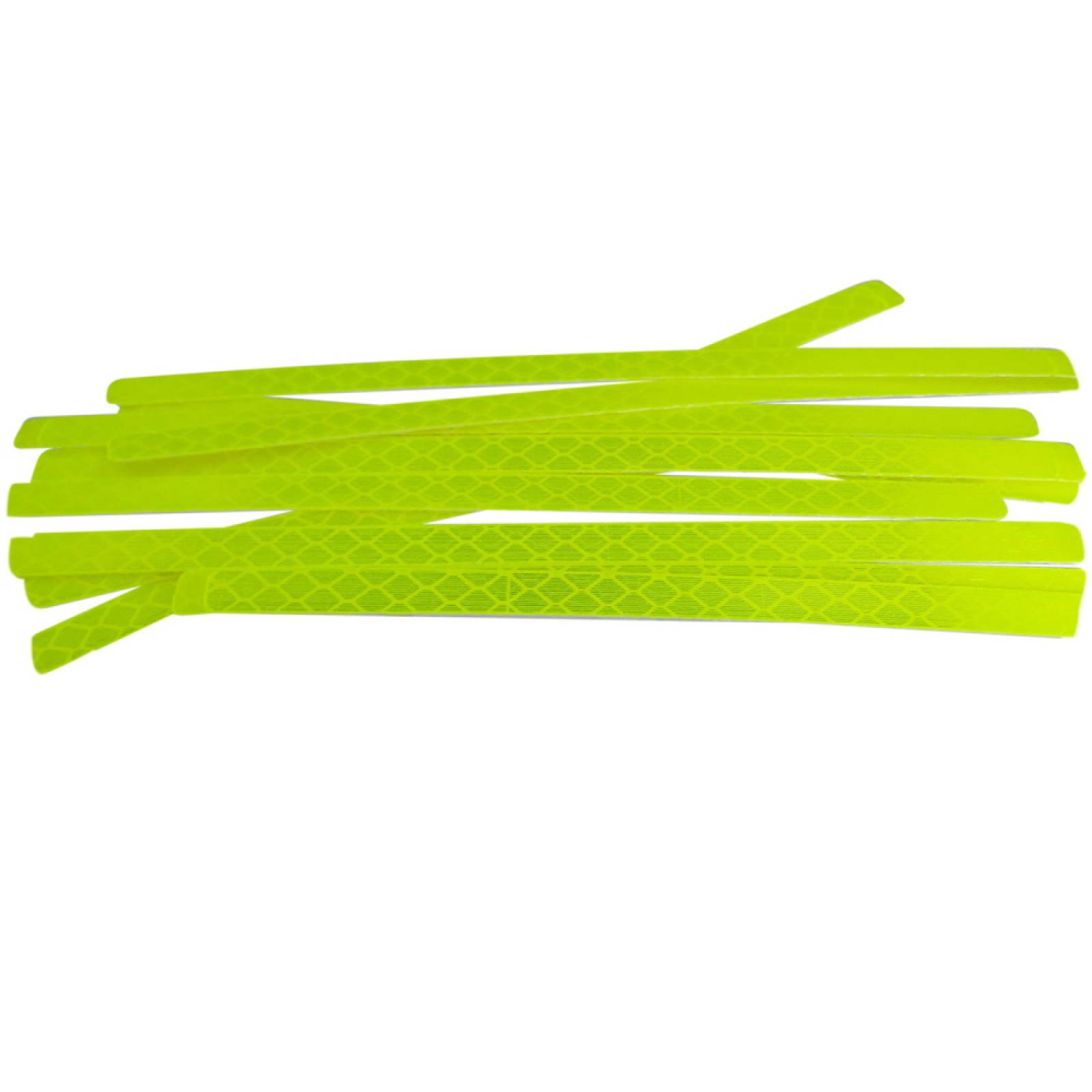 Cinta Reflectiva Para Bicicleta 3M Amarillo 12pz 7mmx145mm