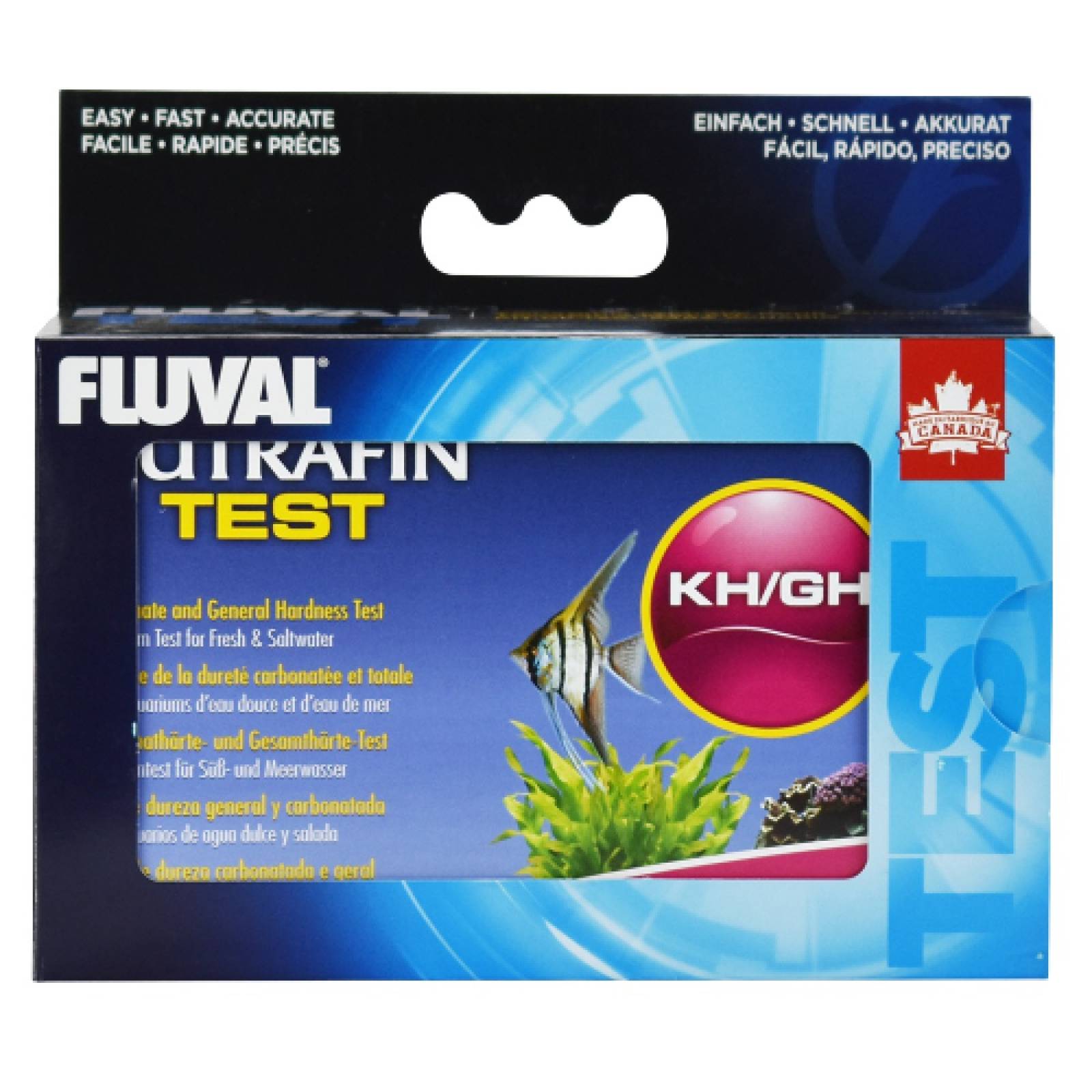 Medidor Dureza Carbonatos P/Acuarios Marinos/Dulces Hagen