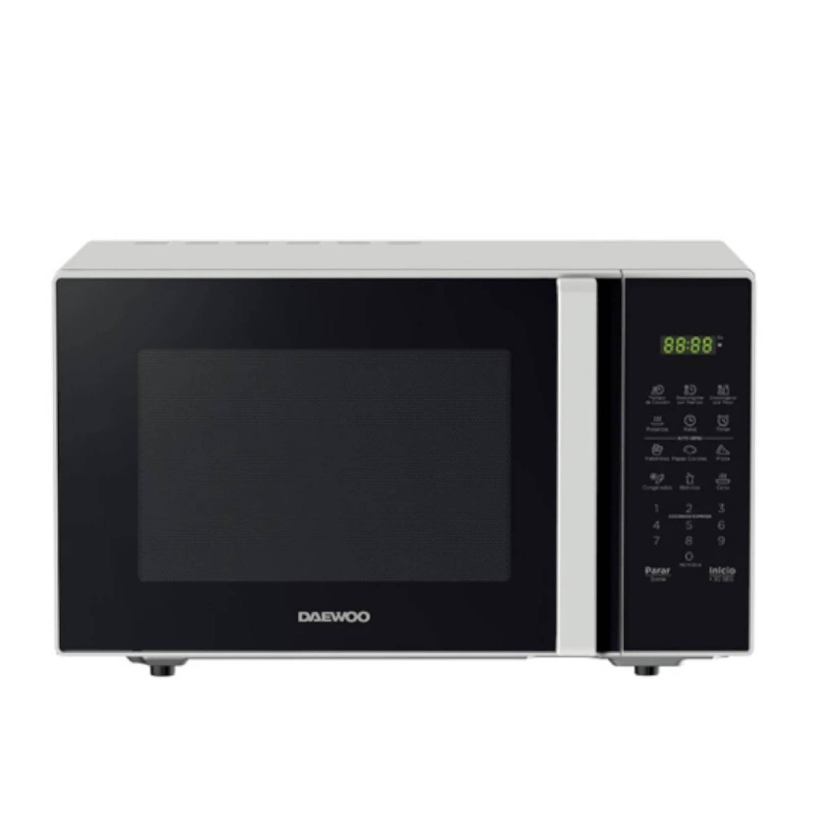 Horno Microondas 30L C/Jaladera Negro DMDXX11S2BW Daewoo.