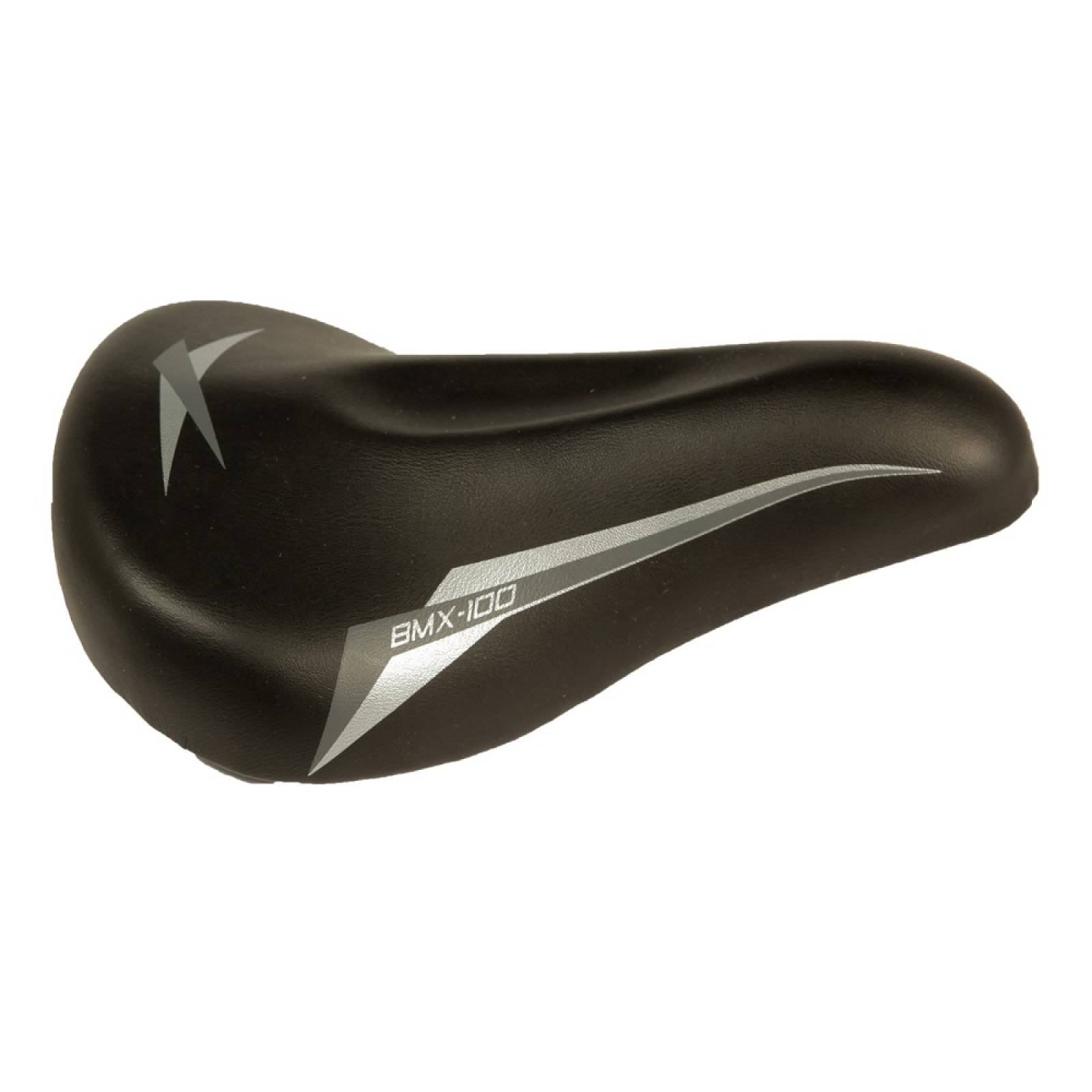 Asiento P/Bicicleta Cross C/Broche Negro/Gris BMX-100 Forza