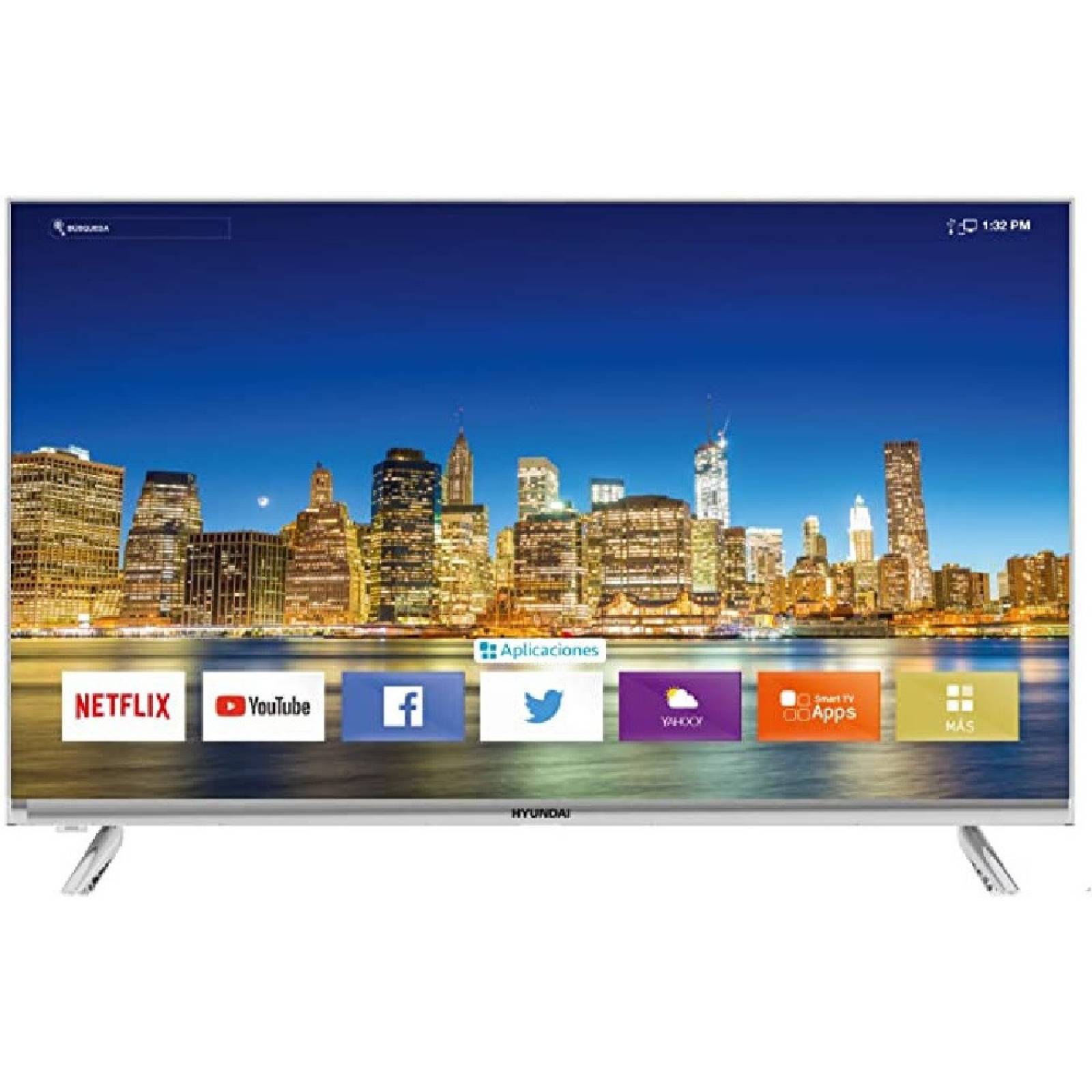 Televisor Smart TV 32Pulg HD Borderless HYLED3244NIM Hyundai