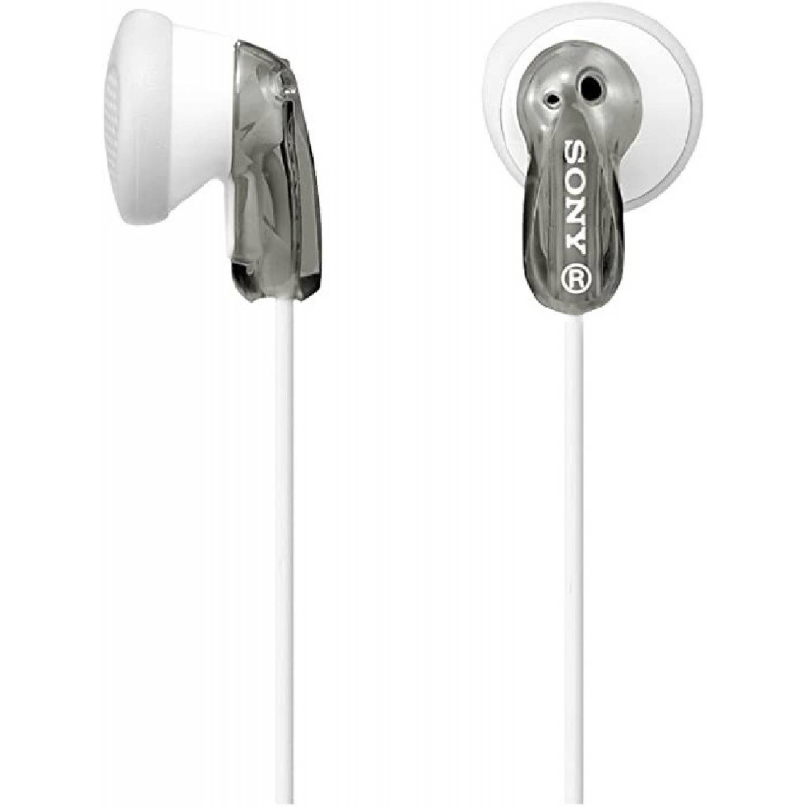 Audifonos Alambricos Ligero Fashion Earbuds Gris MDR-E9 Sony.
