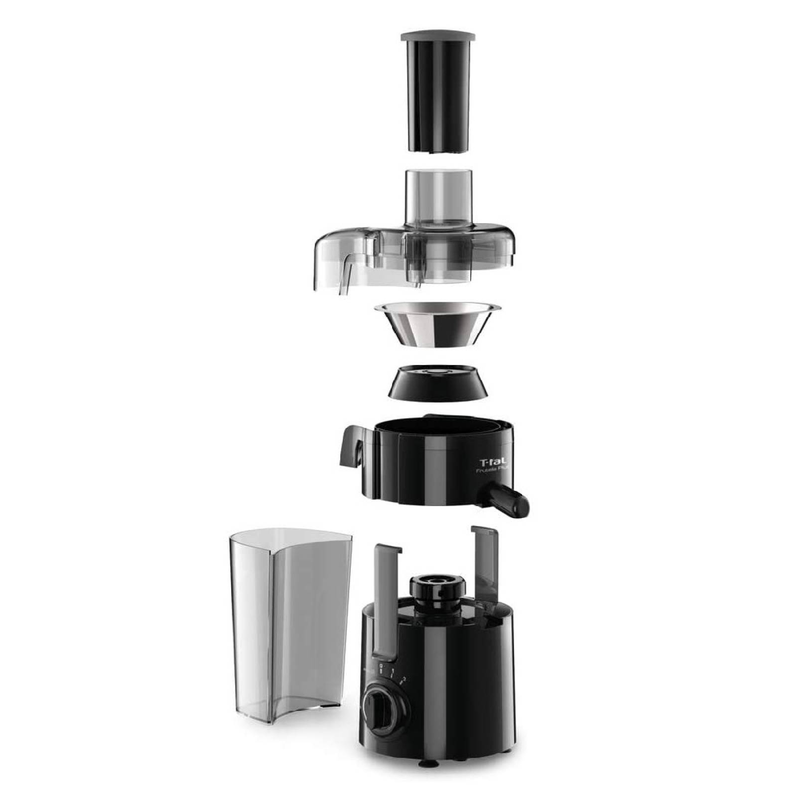 Extractor Jugos 2 Velocidades 350 Watts Negro ZE3708MX Tfal.
