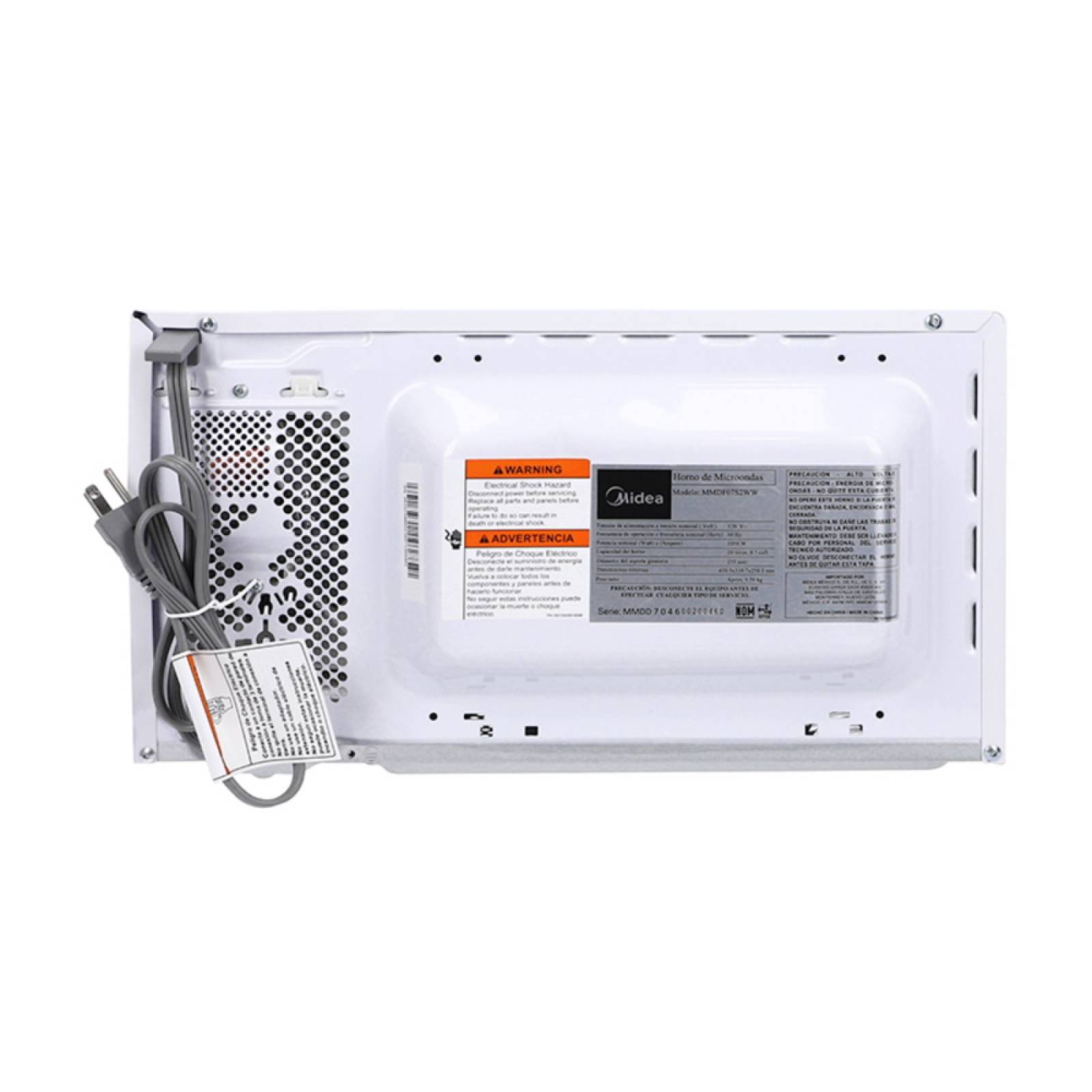 Horno Microondas Blanco 7 Pies Cúbicos Midea