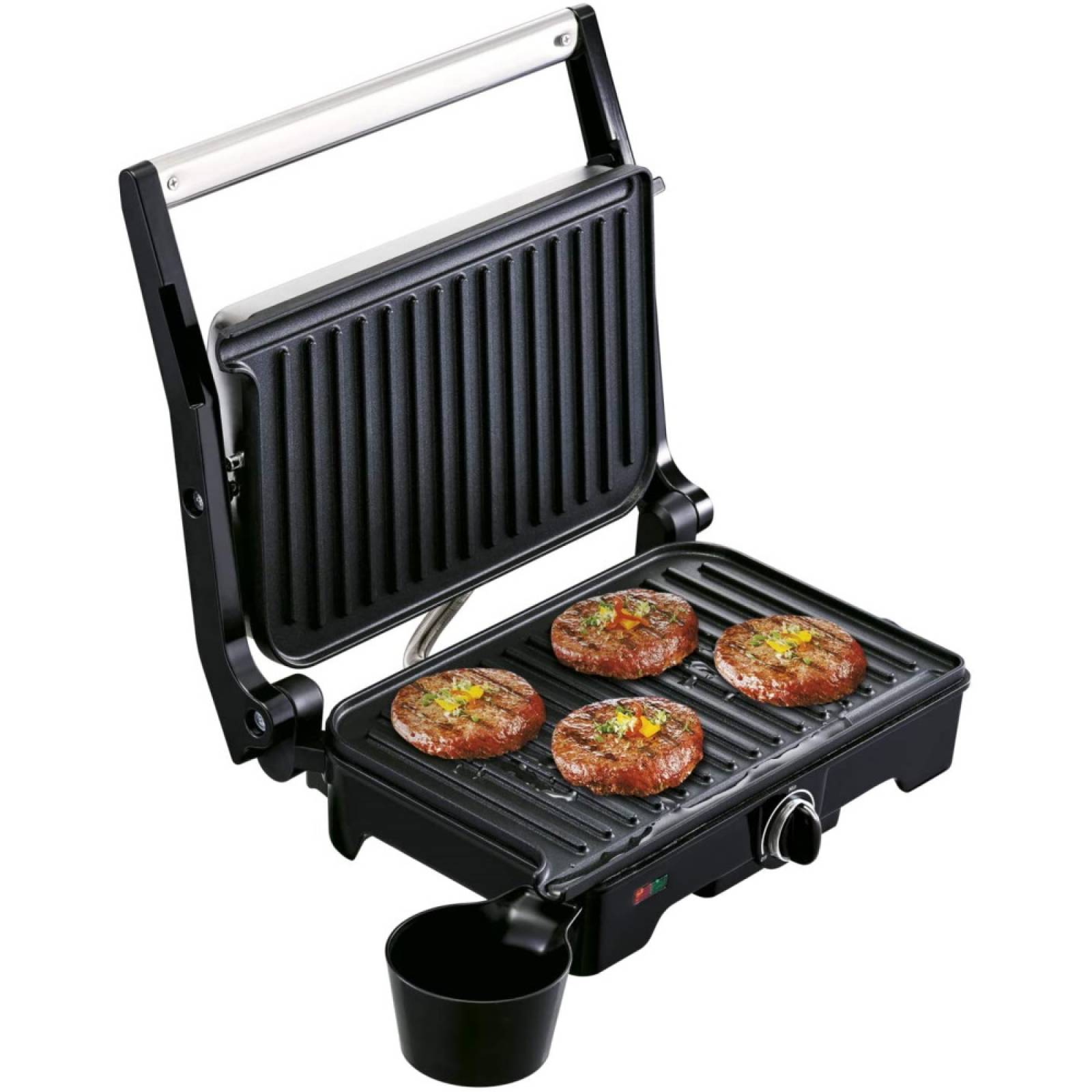 Parrilla Electrica Panini Doble Placa SW332DMX T-Fal