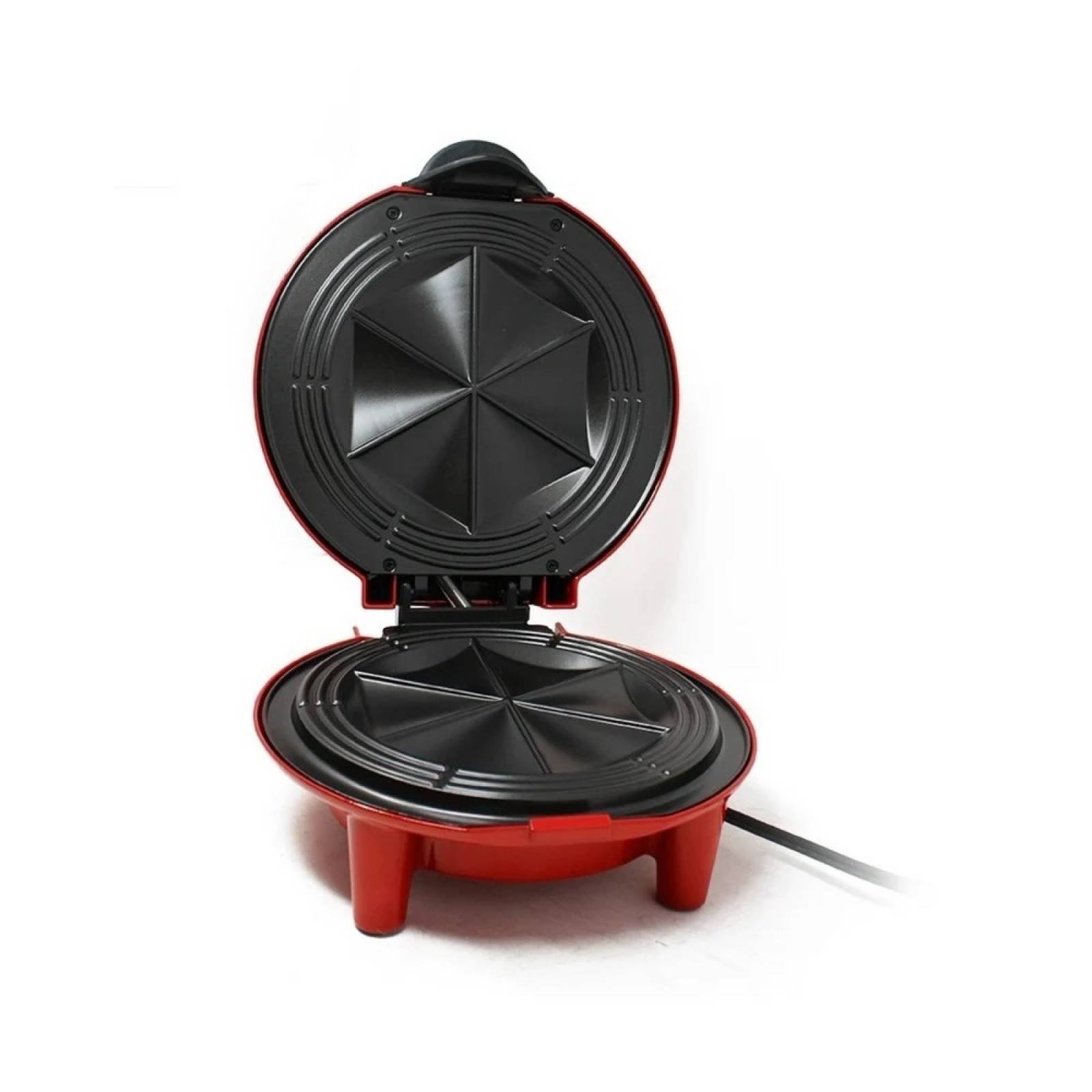 Quesadillera Eléctrica 6 Gofres Rojo 25409 Hamilton Beach.