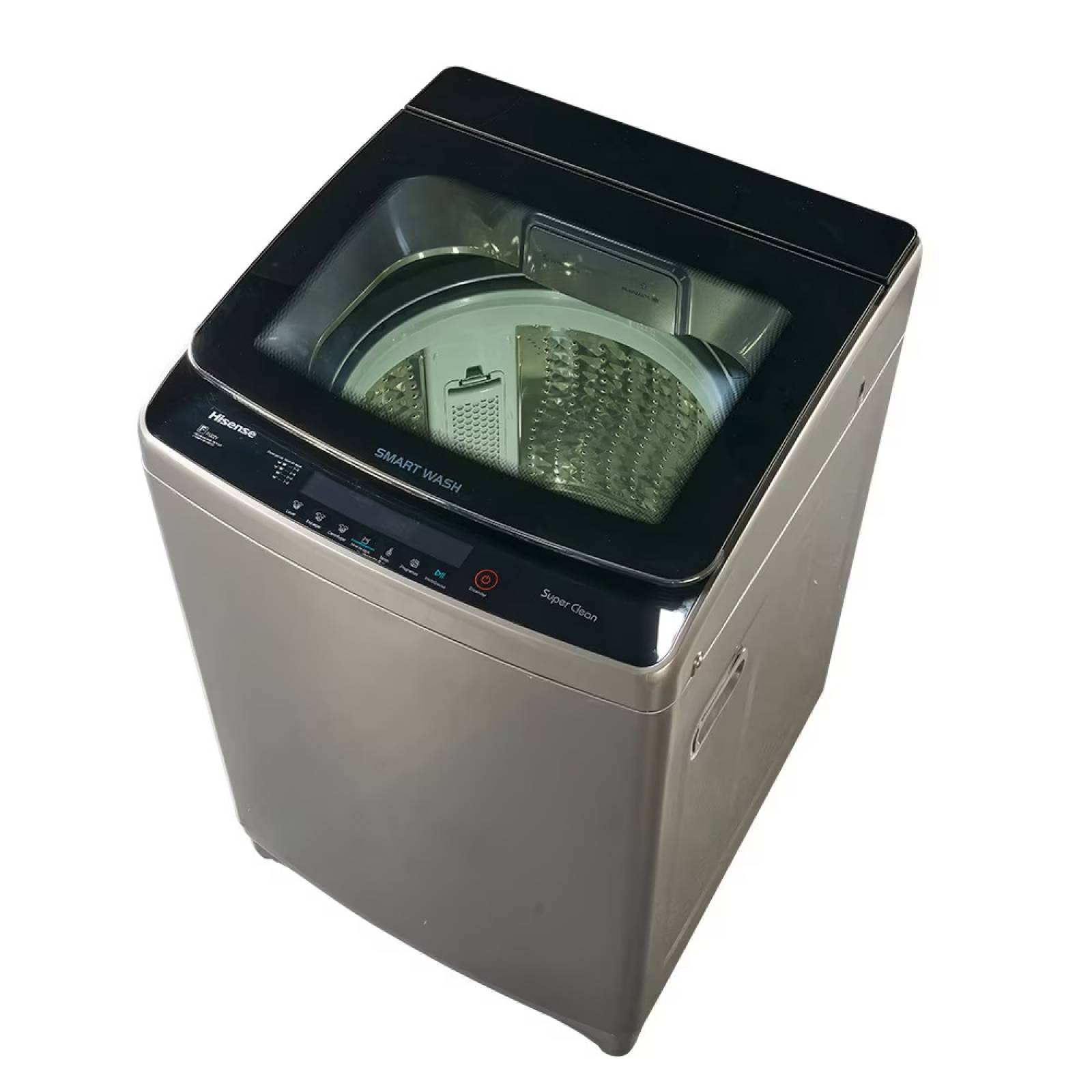 Lavadora Automatica 23 Kg Smart Fuzzy Gris WTY2302T Hisense.